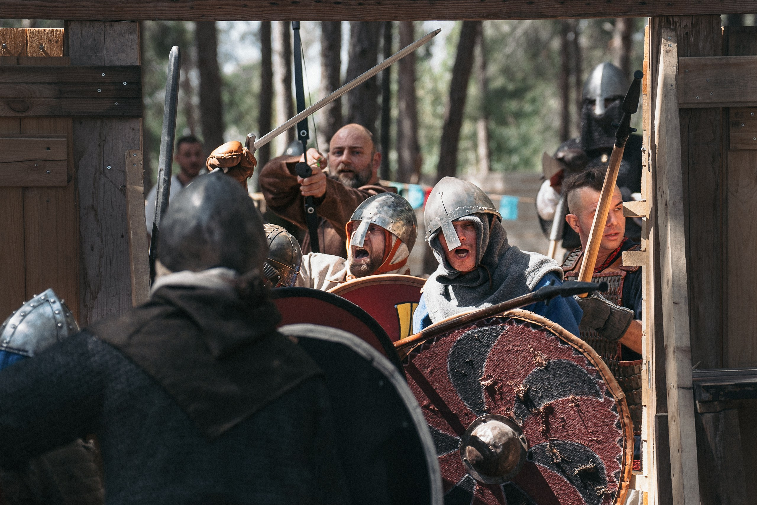 Чёрный Фьорд — реконструкция лагеря викингов | Клуб «Нортман». КРиС «Нортман»