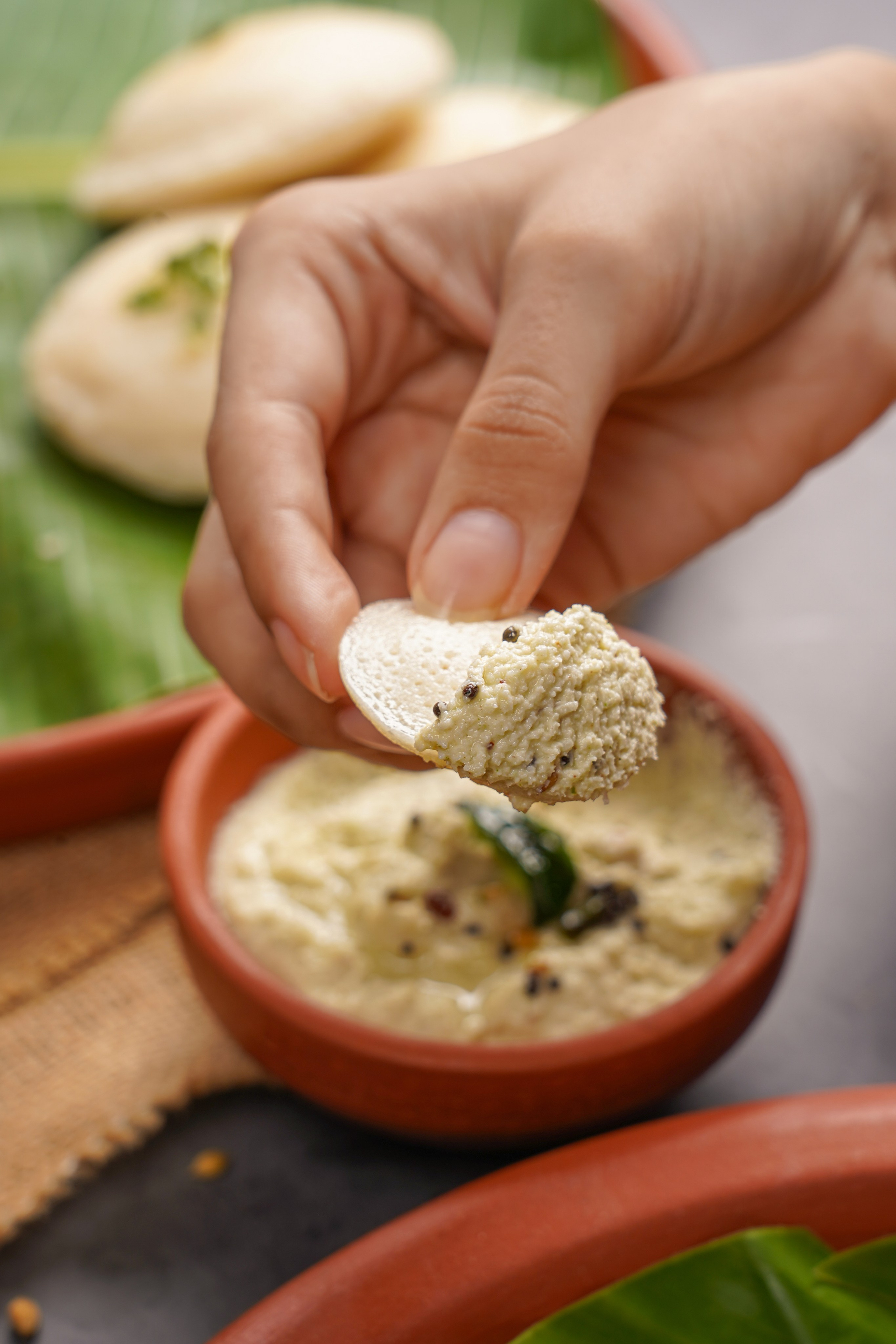 Food Styling for Papadum