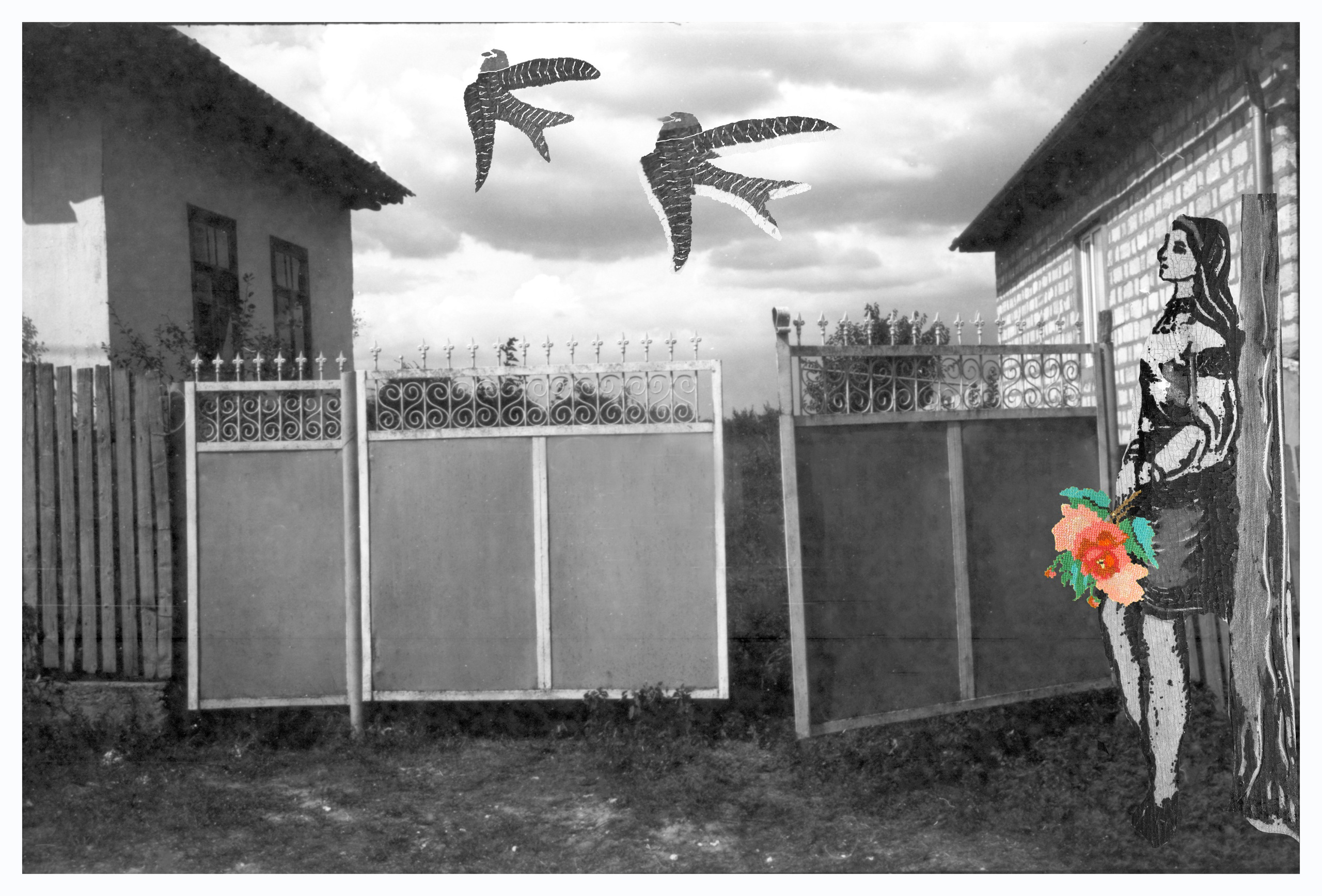 Patterns of the village of Gaidar. Natalia Parfenova visual artist film photographer