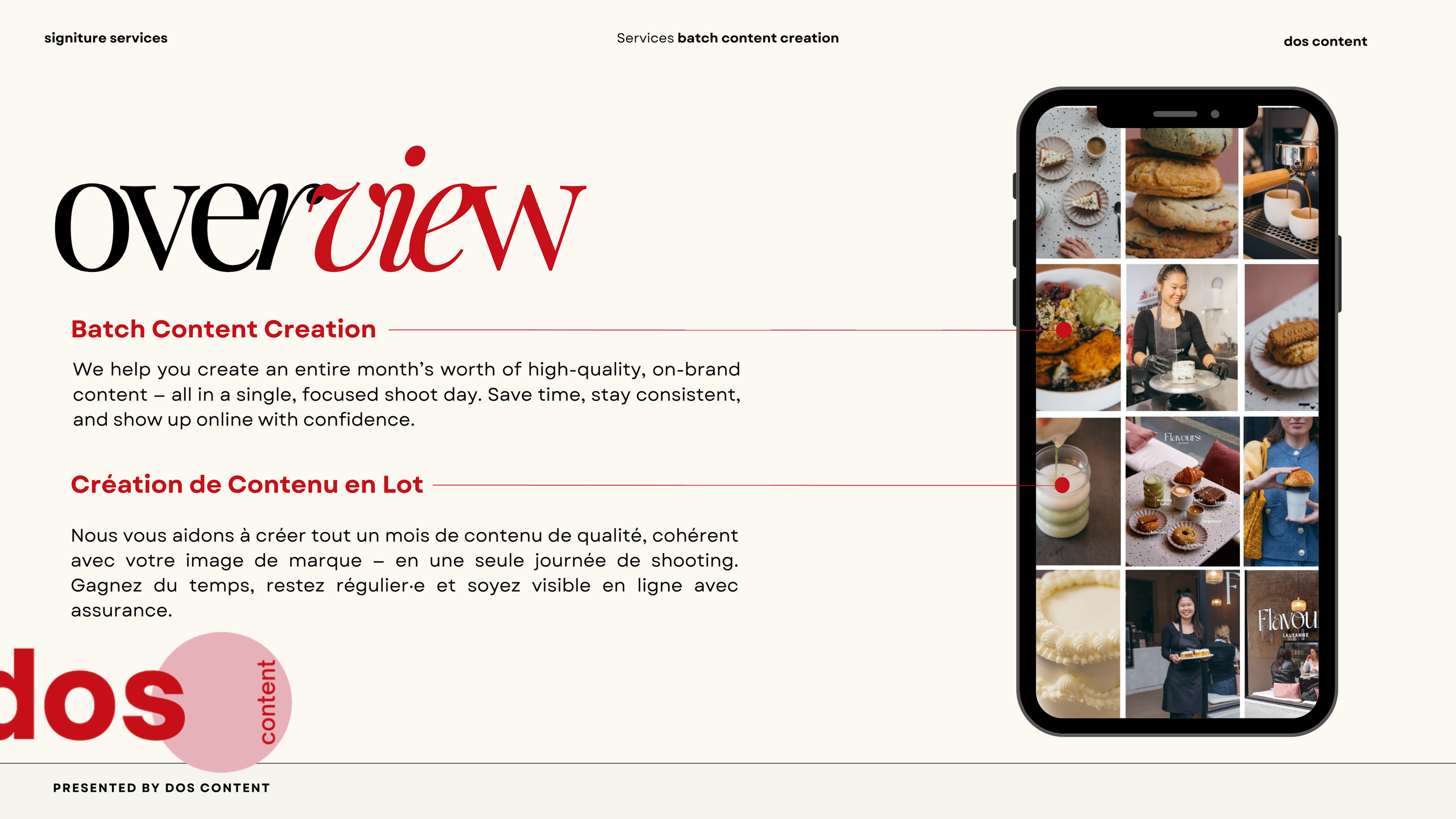Batch Content Creation. Social media agency|Corporate photography|Lausanne|Geneva|Switzerland