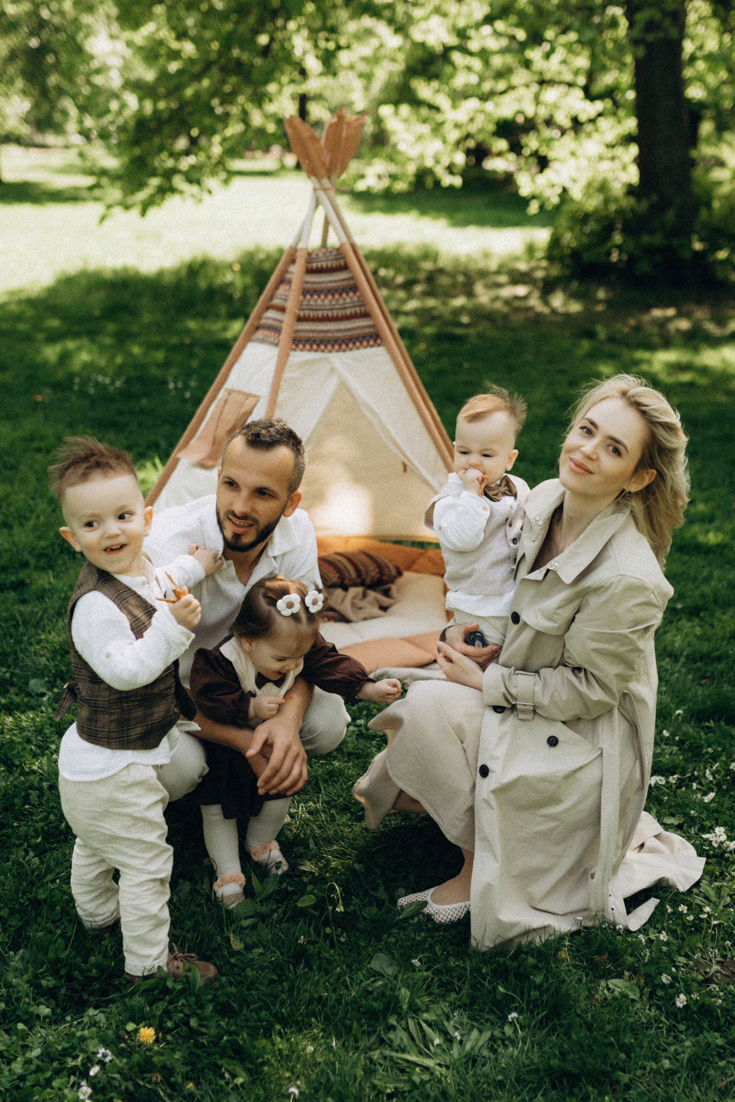 1 YEAR in the park. Семейный фотограф Лейпциг, Германия