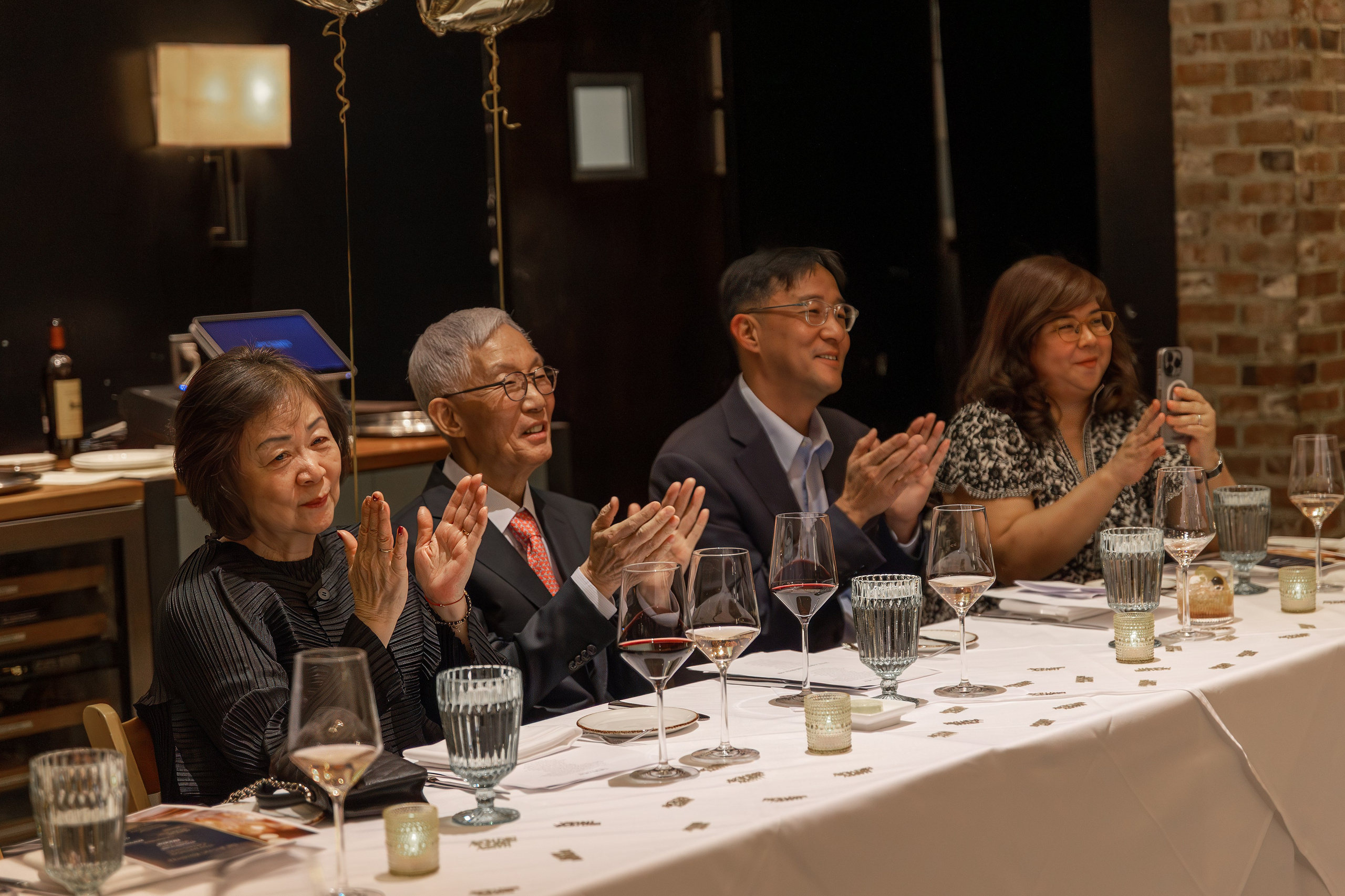 Korean Family 77th Birthday | Elegant European Restaurant Celebration. Family, lifestyle, and commercial photography in New York and New Jersey
