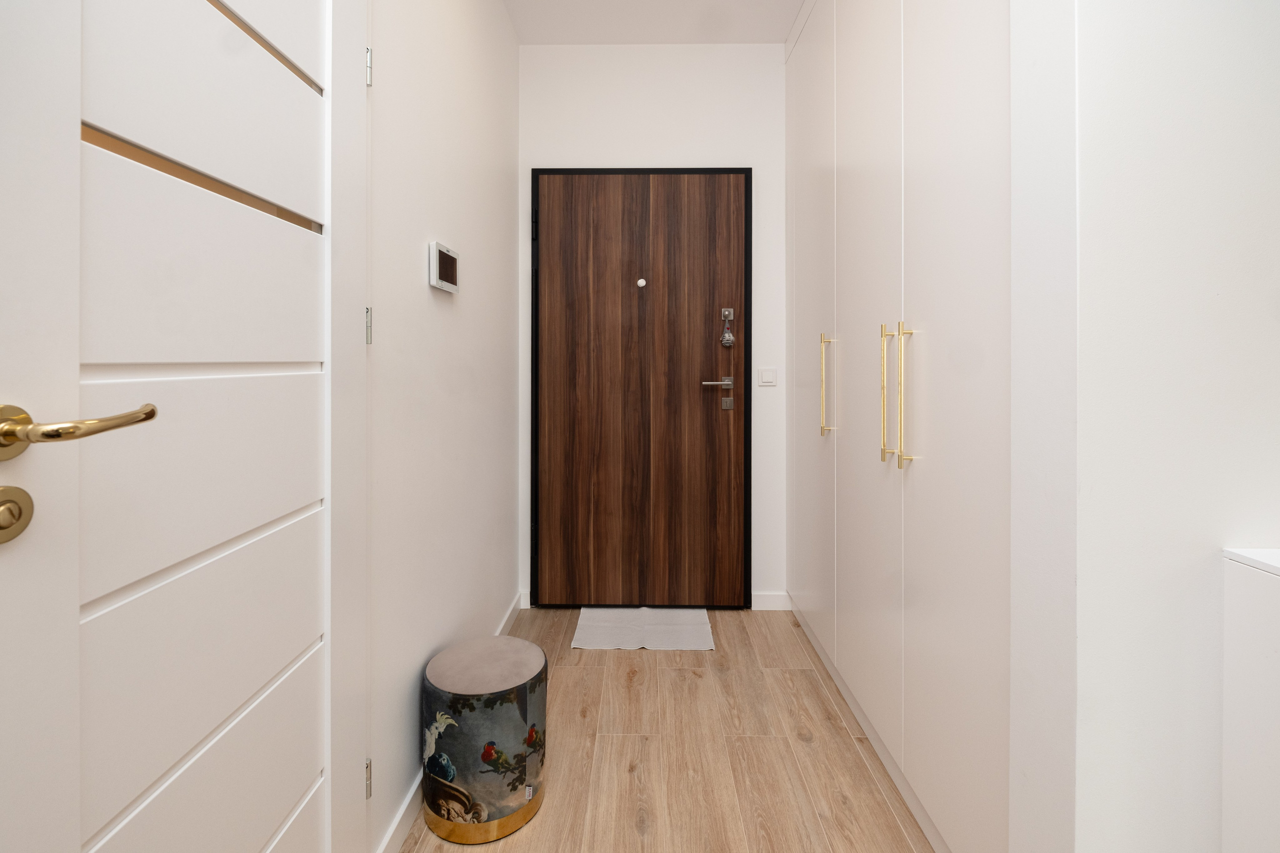 Przytulny apartament z tarasem — Zdjęcia nieruchomości. Fotograf nieruchomości