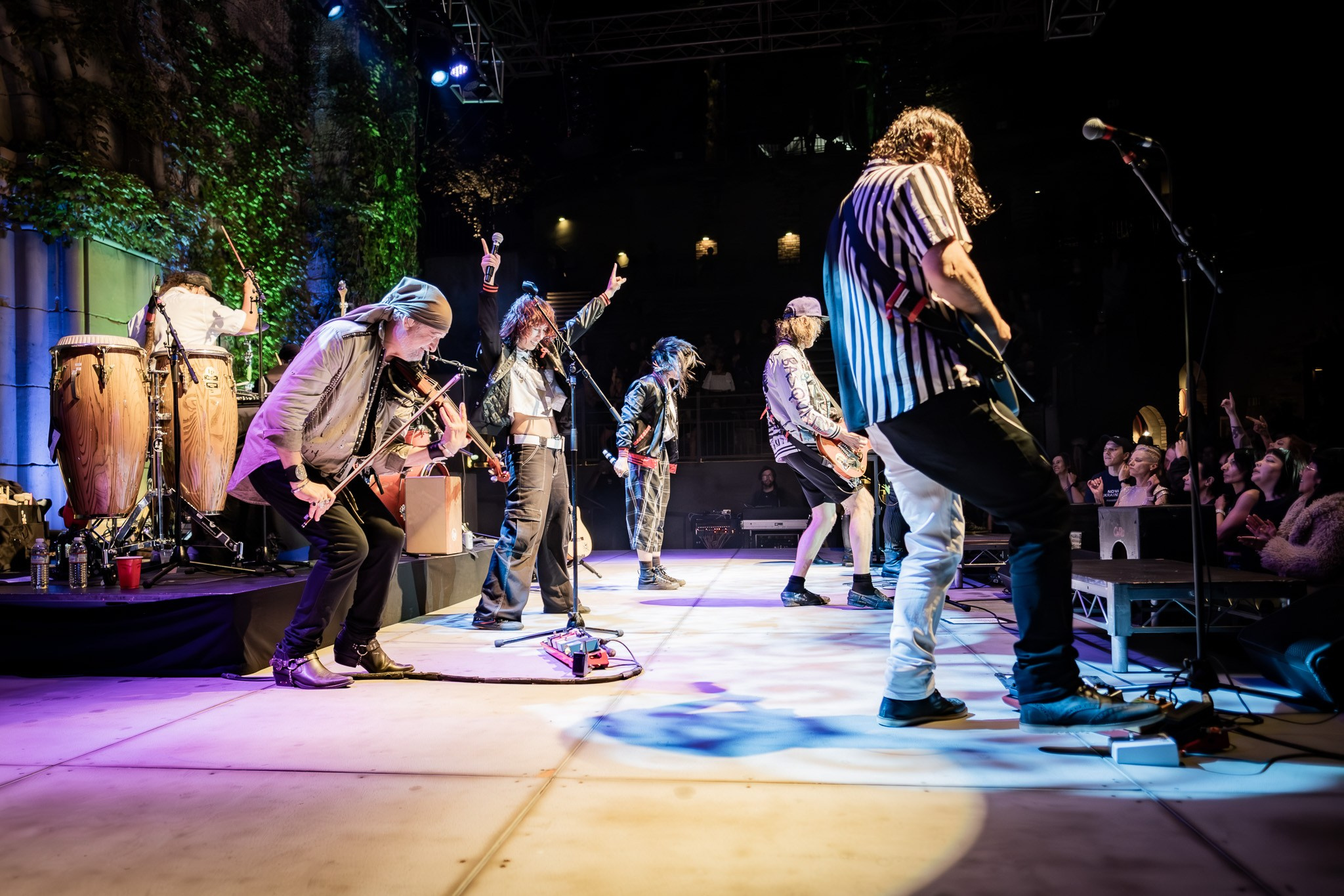 GOGOL BORDELLO / SARATOGA / CA. Reportage concert portrait photography in the San Francisco Bay Area