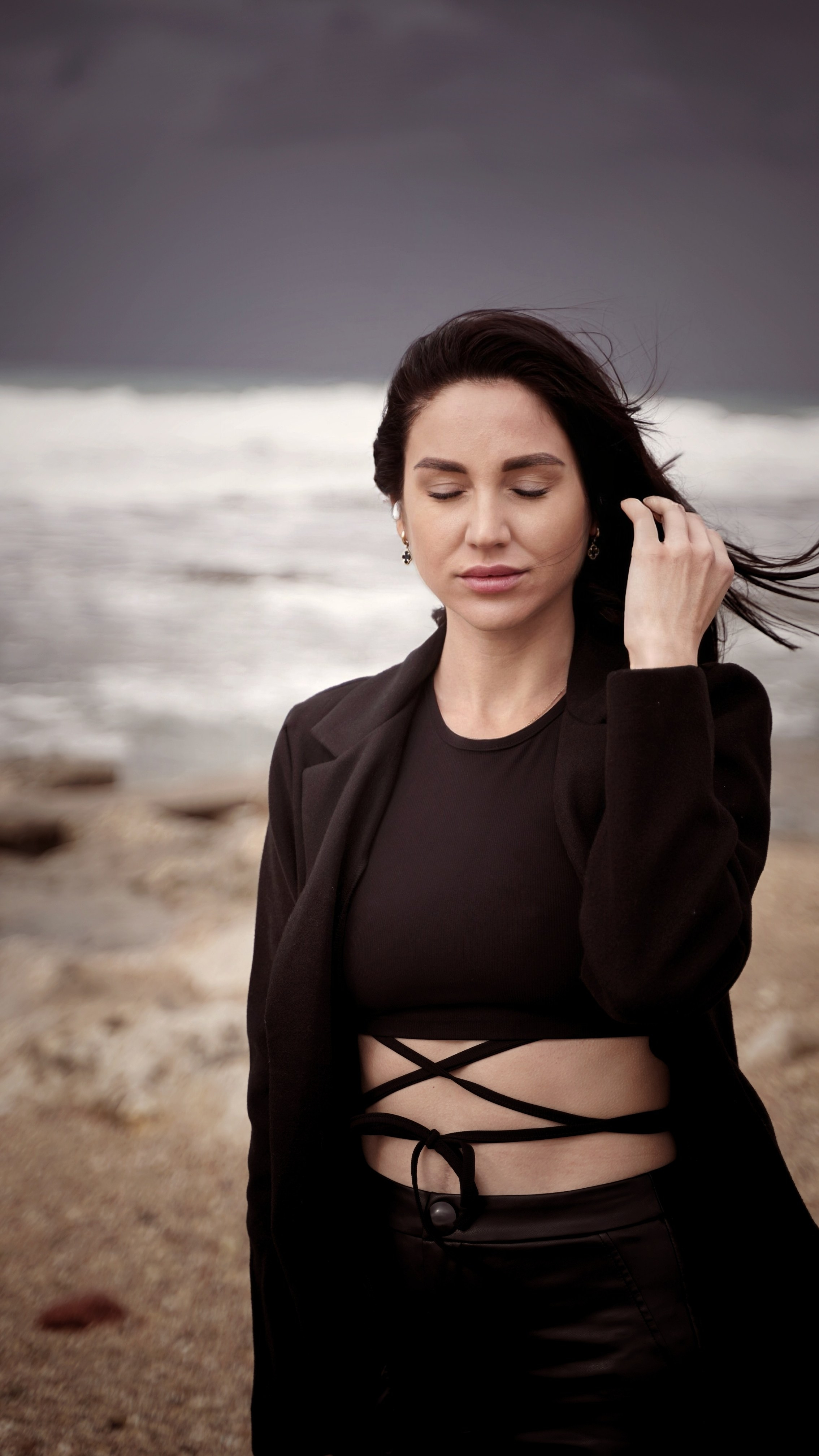 Ветер. Фотограф. Визуал. Хайфа. Талья Цветкова