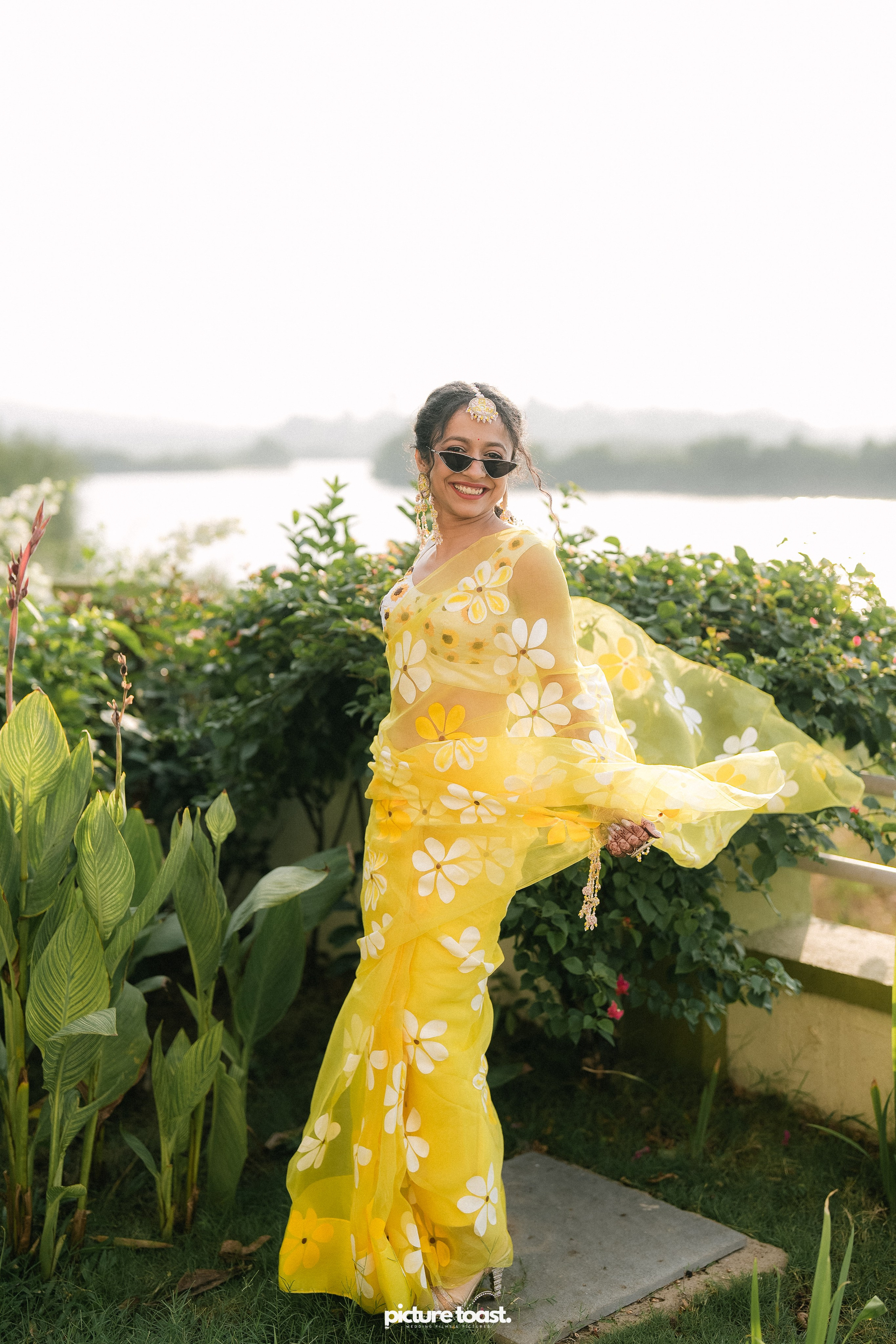 Haldi Hues Ft. Baebie & Goyal. Fine art Wedding Photographers in India & Canada