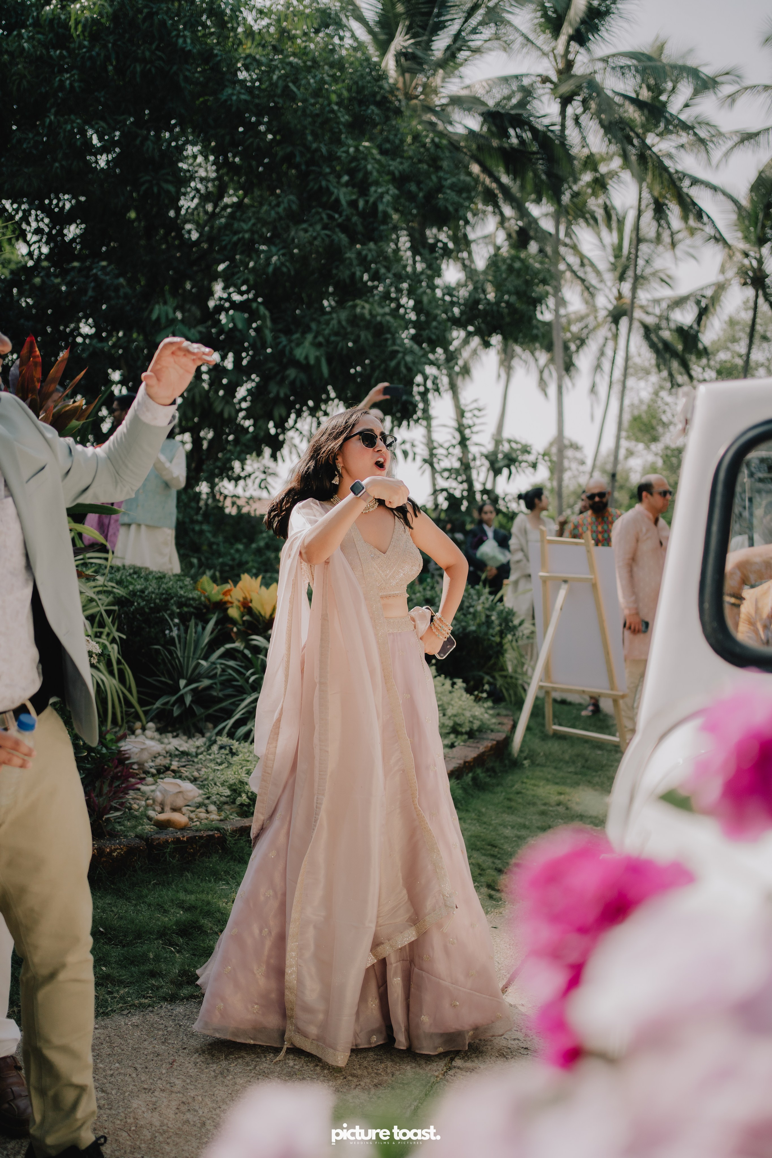 Varamala Ft. Barbie & Aneesh. Fine art Wedding Photographers in India & Canada