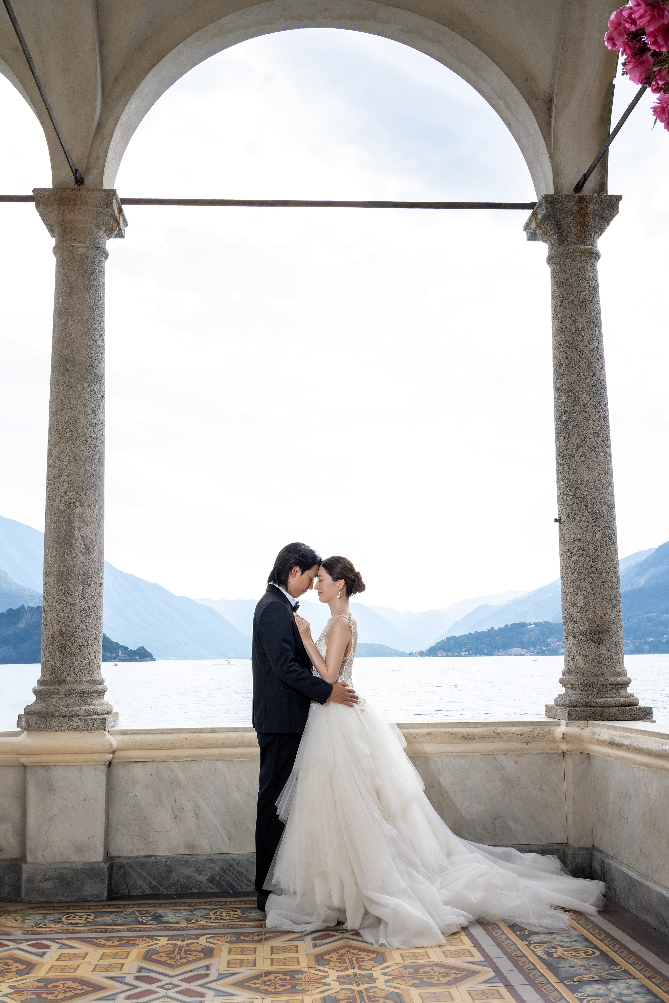 Villa Monastero. Fotografo matrimonio Lago di Como Ferrari Media Production