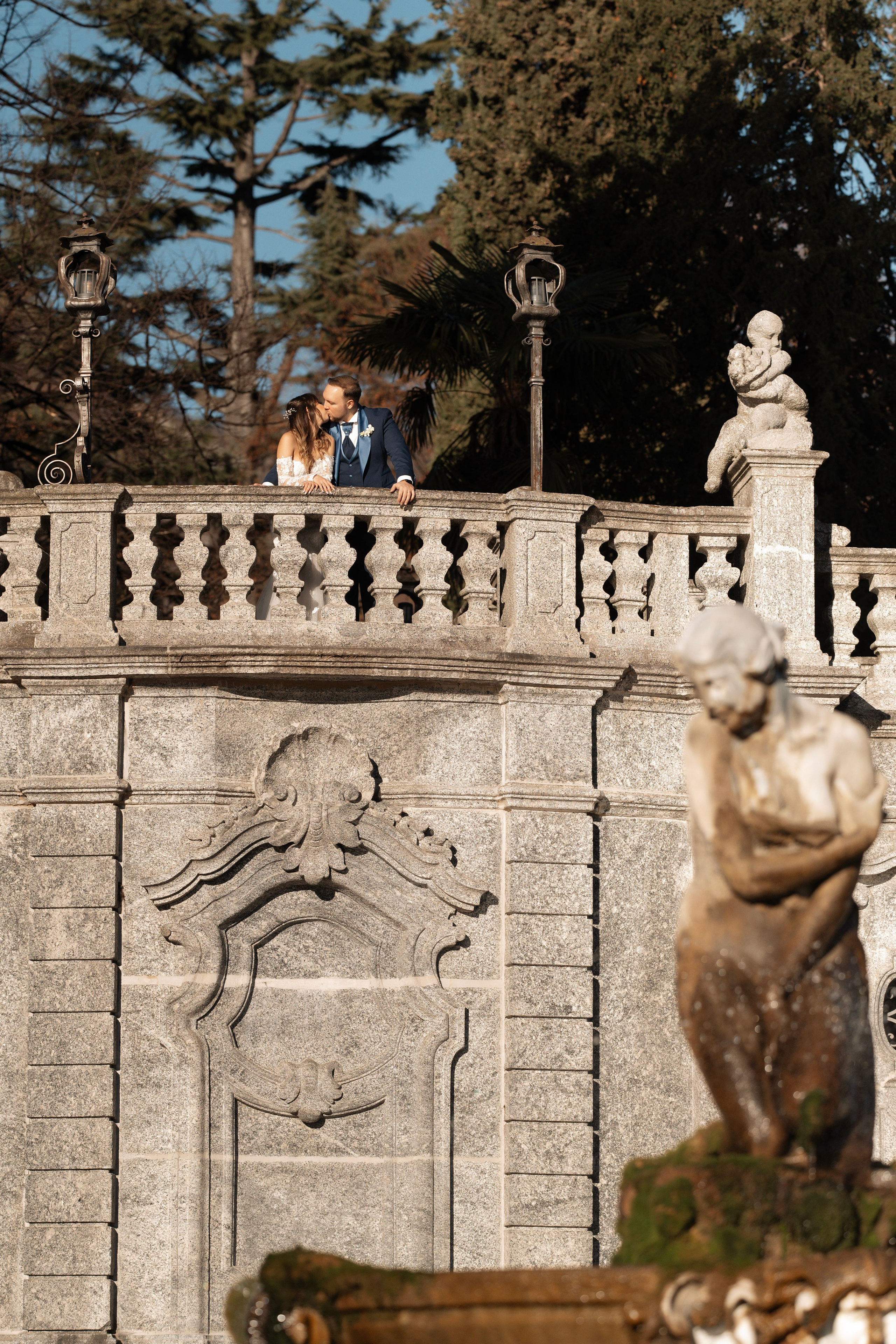 Olivelli Park Elopement on Lake Como. Fotografo matrimonio Lago di Como Ferrari Media Production