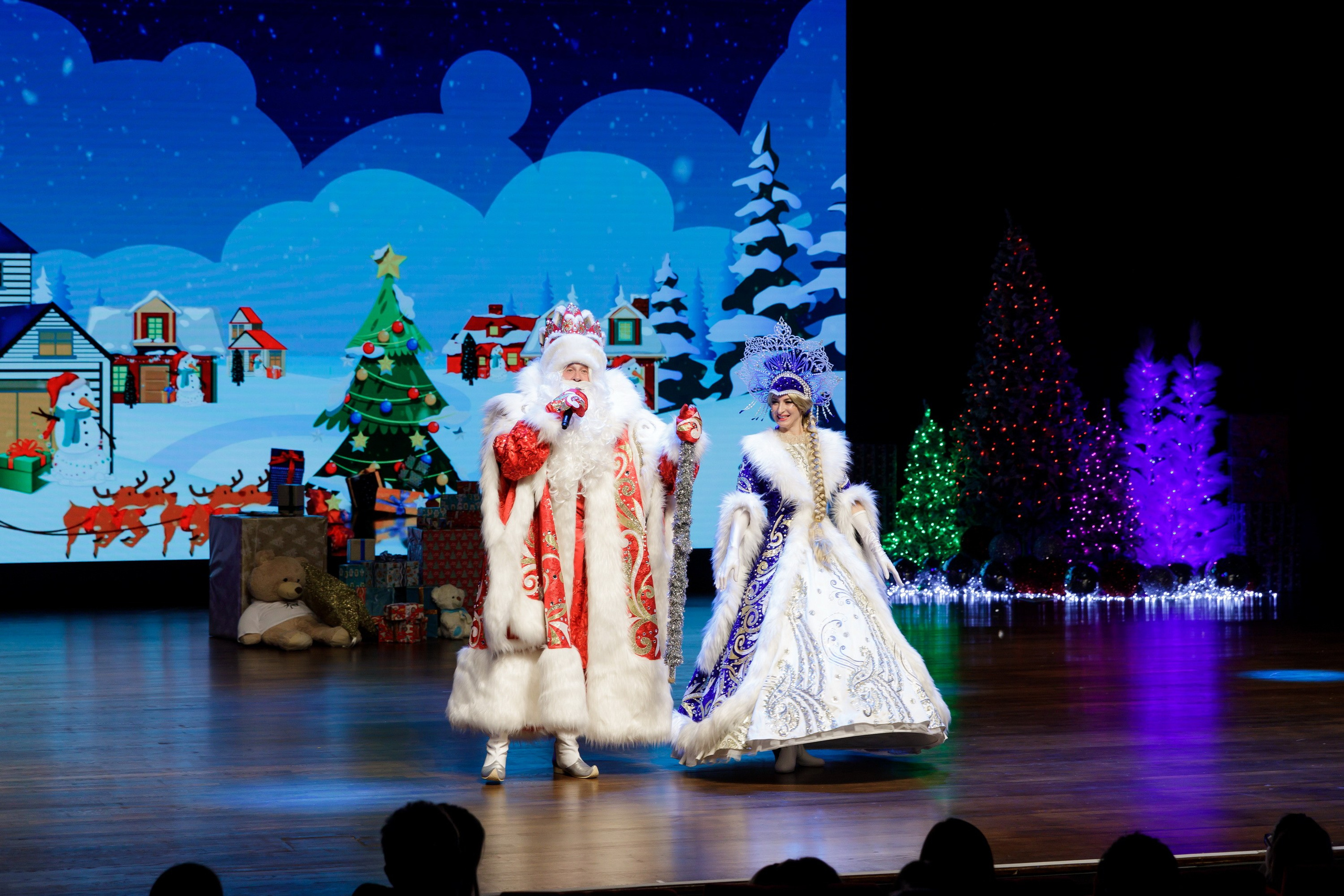 Новогодняя сказка для журнала Русские Эмираты, Дубай 2024. Фотограф Анна Кучерявая | Свадьбы и мероприятия в Дубае