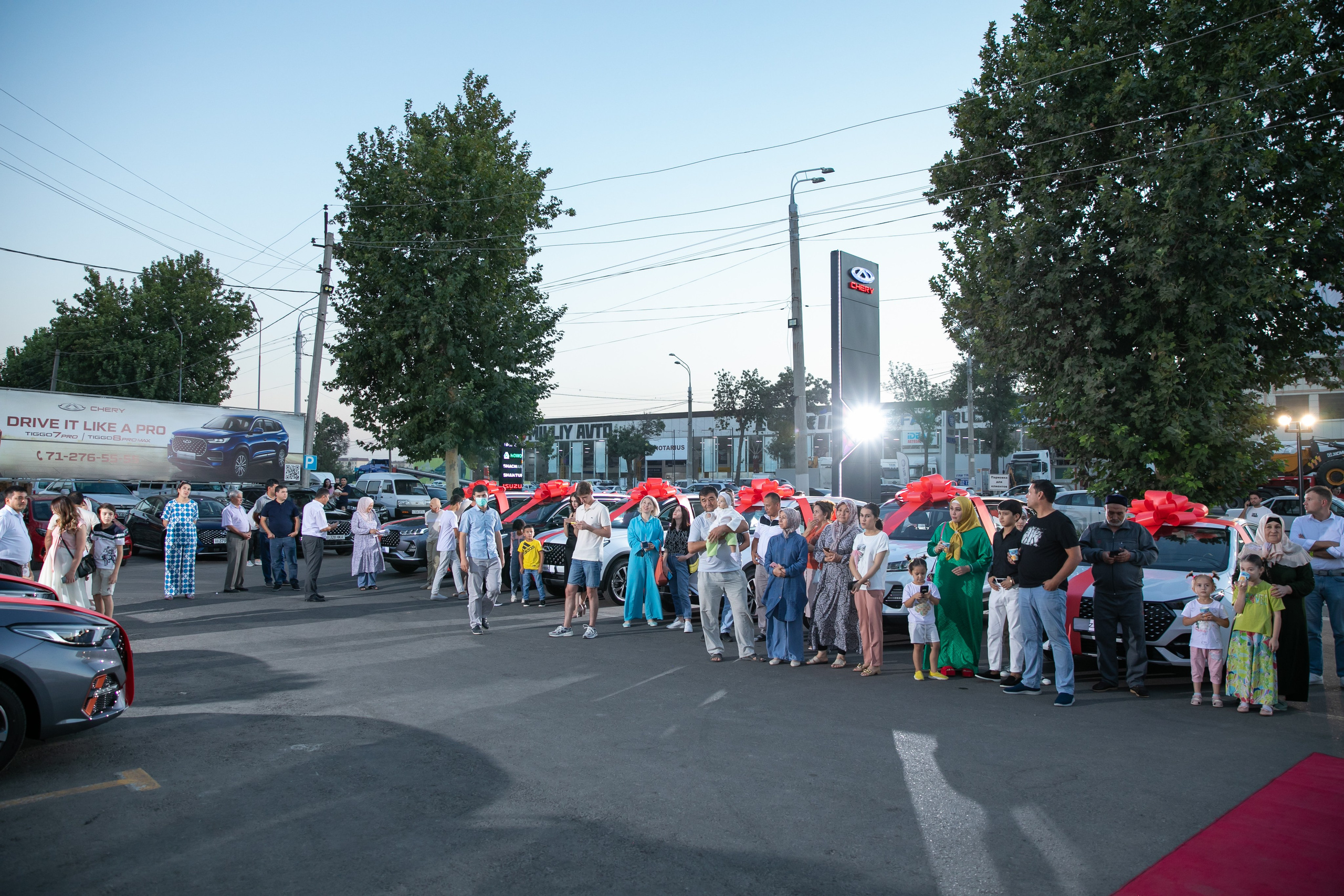 Открытие Chery. Профессиональная Фото-Видео Студия Геннадия Нестеренко | Ташкент и Весь Узбекистан