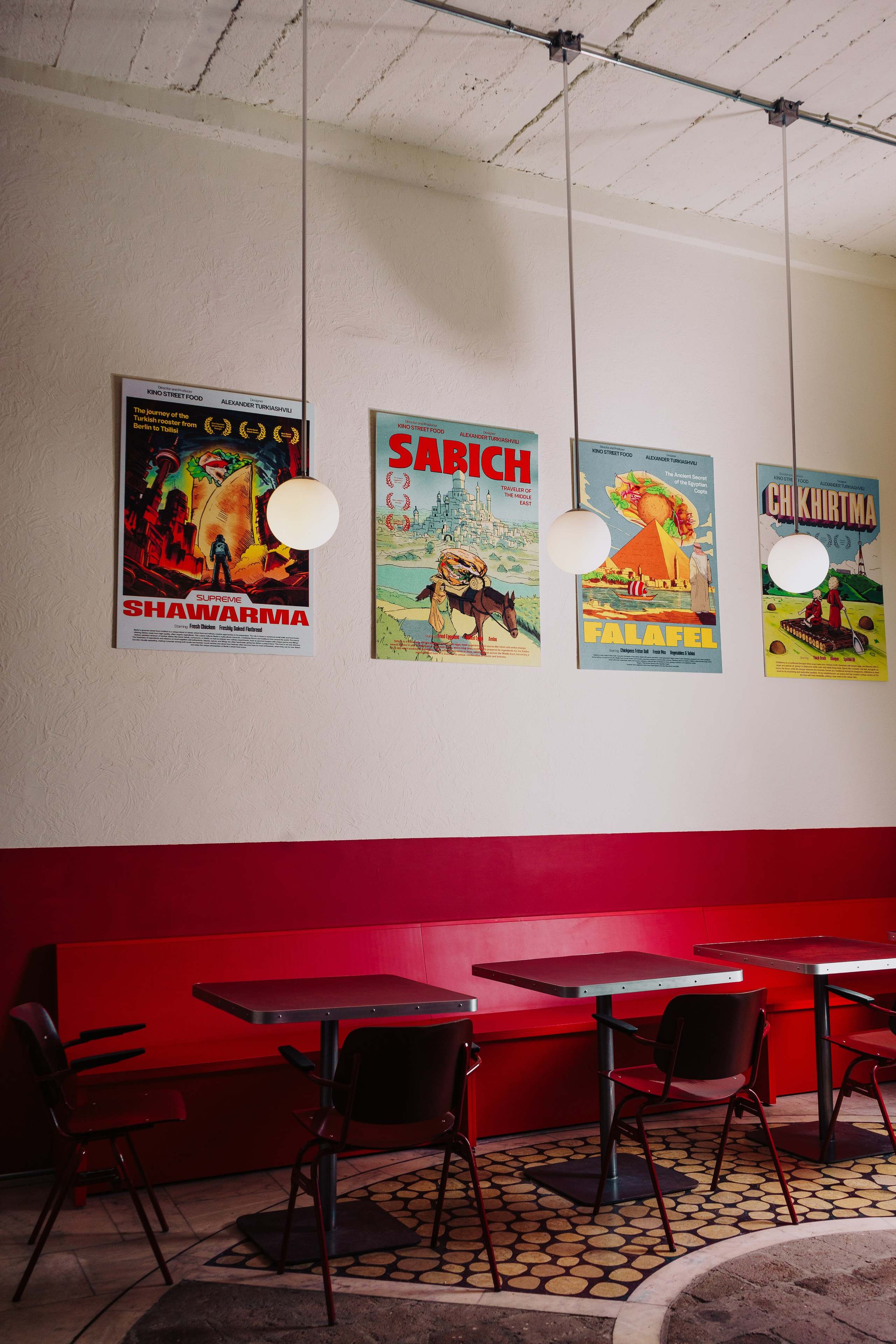 Контентная съёмка: «Kino street food». Arina Leonova — Food photographer Tbilisi