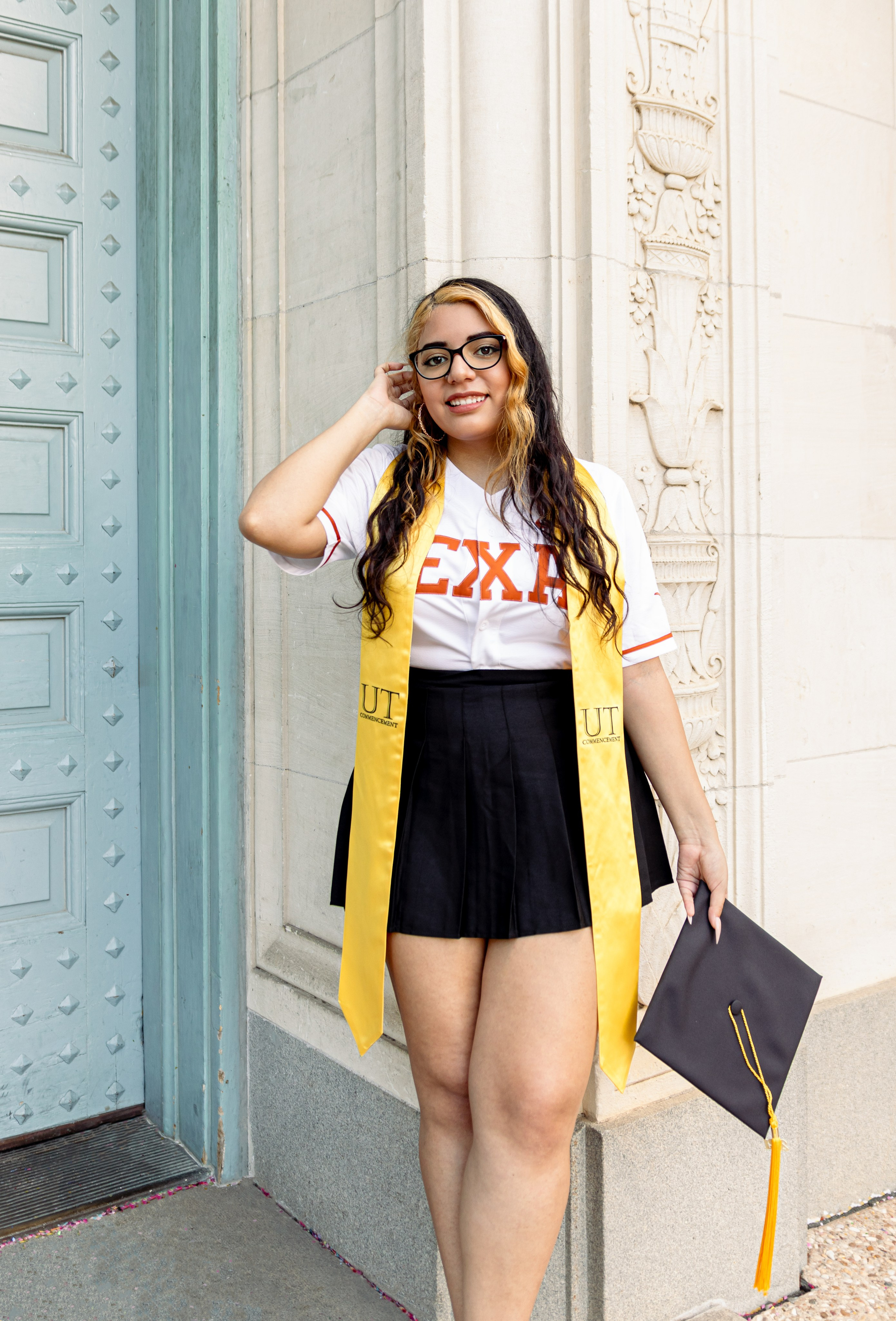 Marissa’s senior photoshoot at the University of Texas Austin