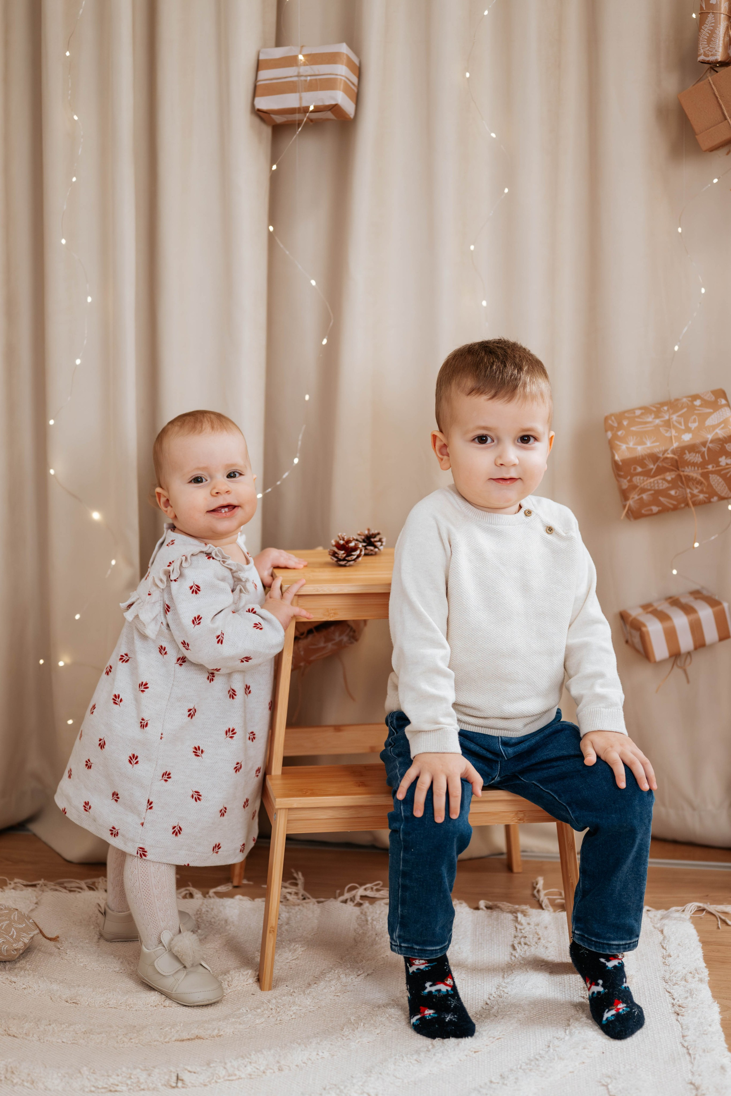 Miloševići - novogodišnje fotografisanje. Dečiji i porodični fotograf