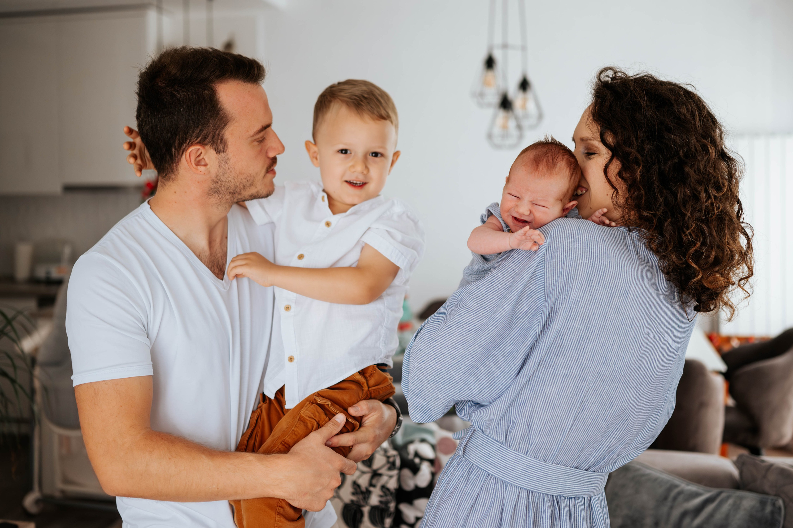 Sanja, Dušan, Teodor i Viktor - porodično fotografisanje. Dečiji i porodični fotograf