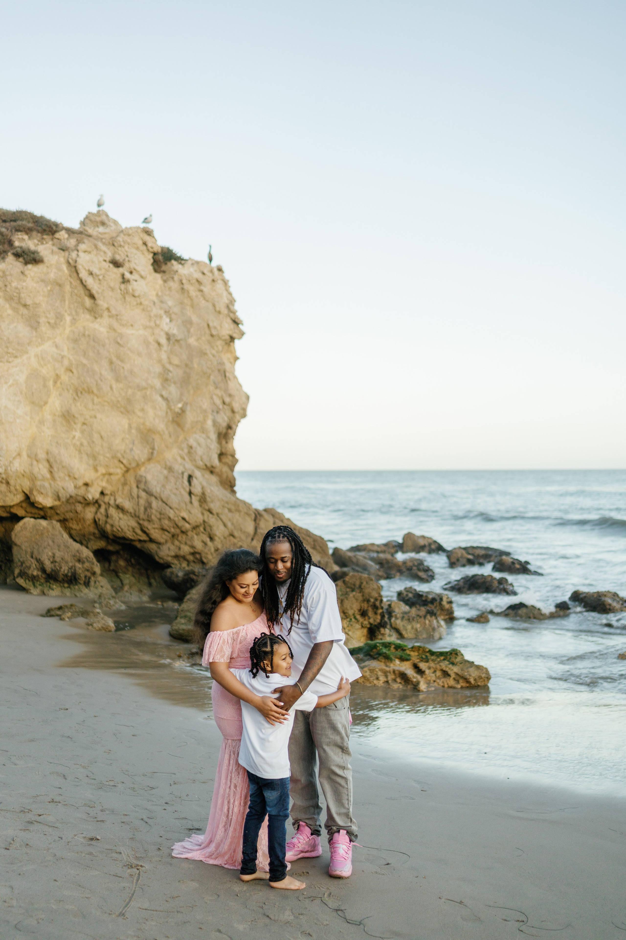 El Matador Beach Maternity Session. Wedding Photography & Videography Team in California, Los Angeles, San Francisco, San Diego and Travel