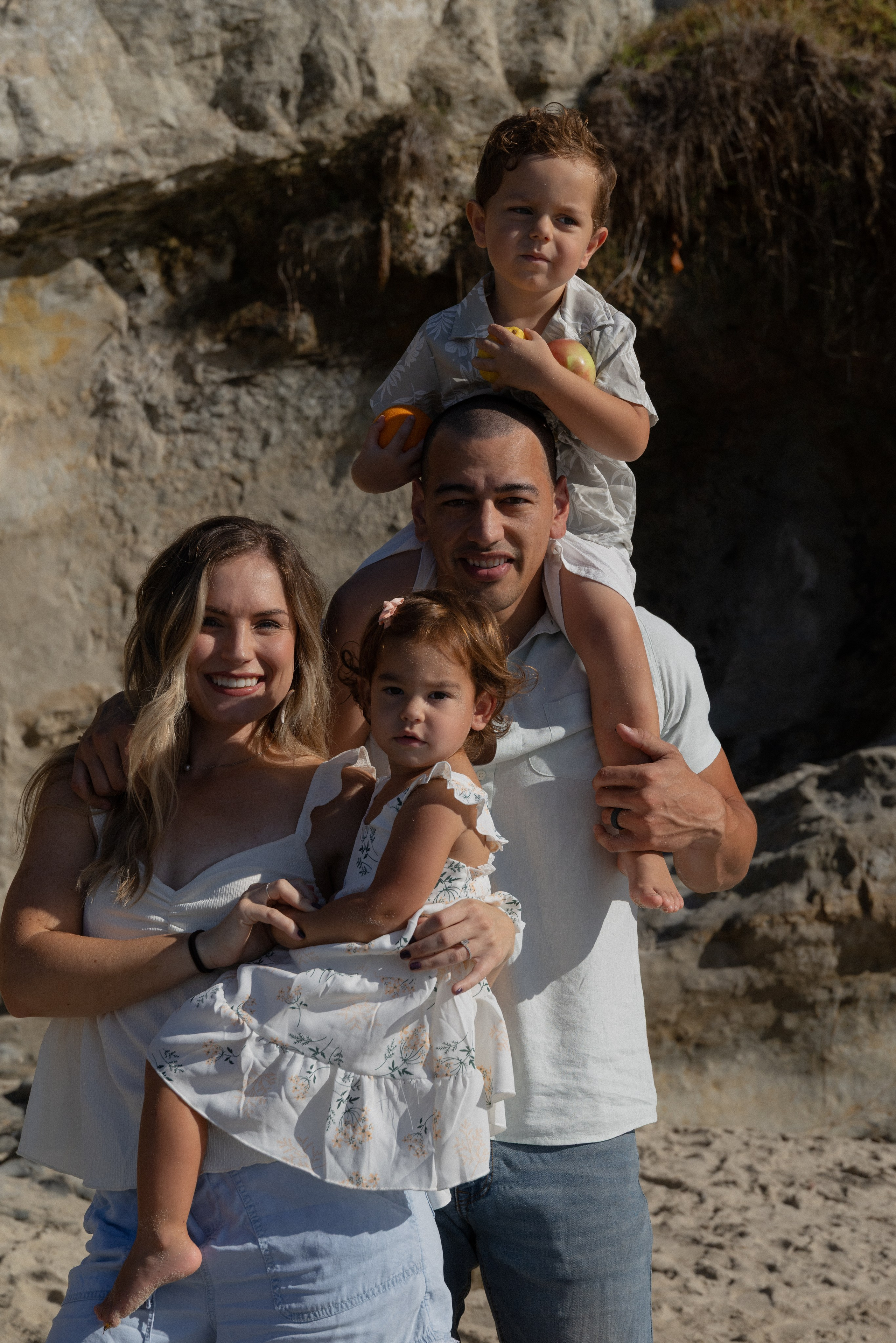 Memorable Moment. The Beach Family Shoot. Portrait, family, maternity & wedding photography & videography in SoCal Kseni Vibe