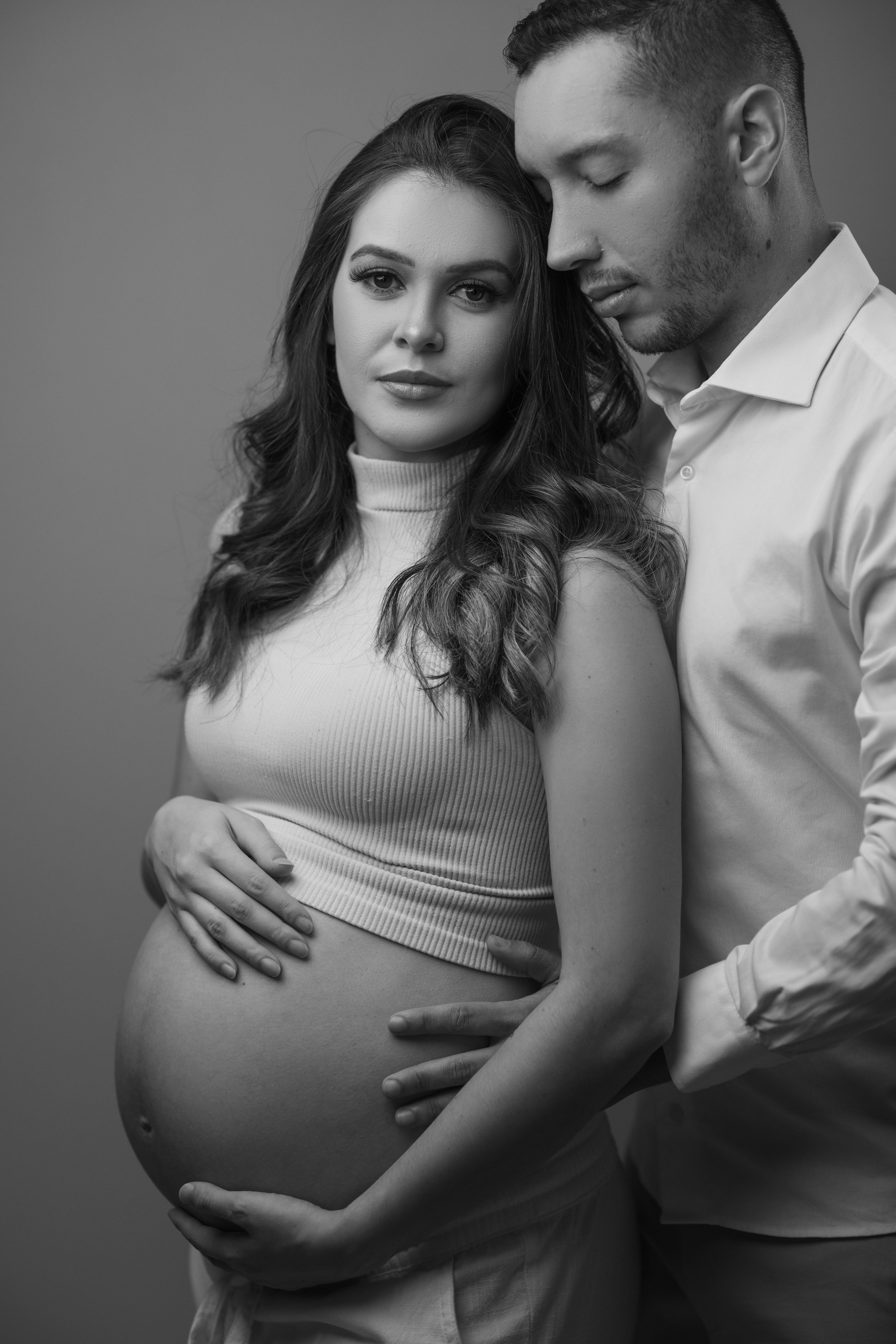 Caroline.Gestante.Estúdio. Fotógrafo de Casamento, grávida, Retrato, Corporativo