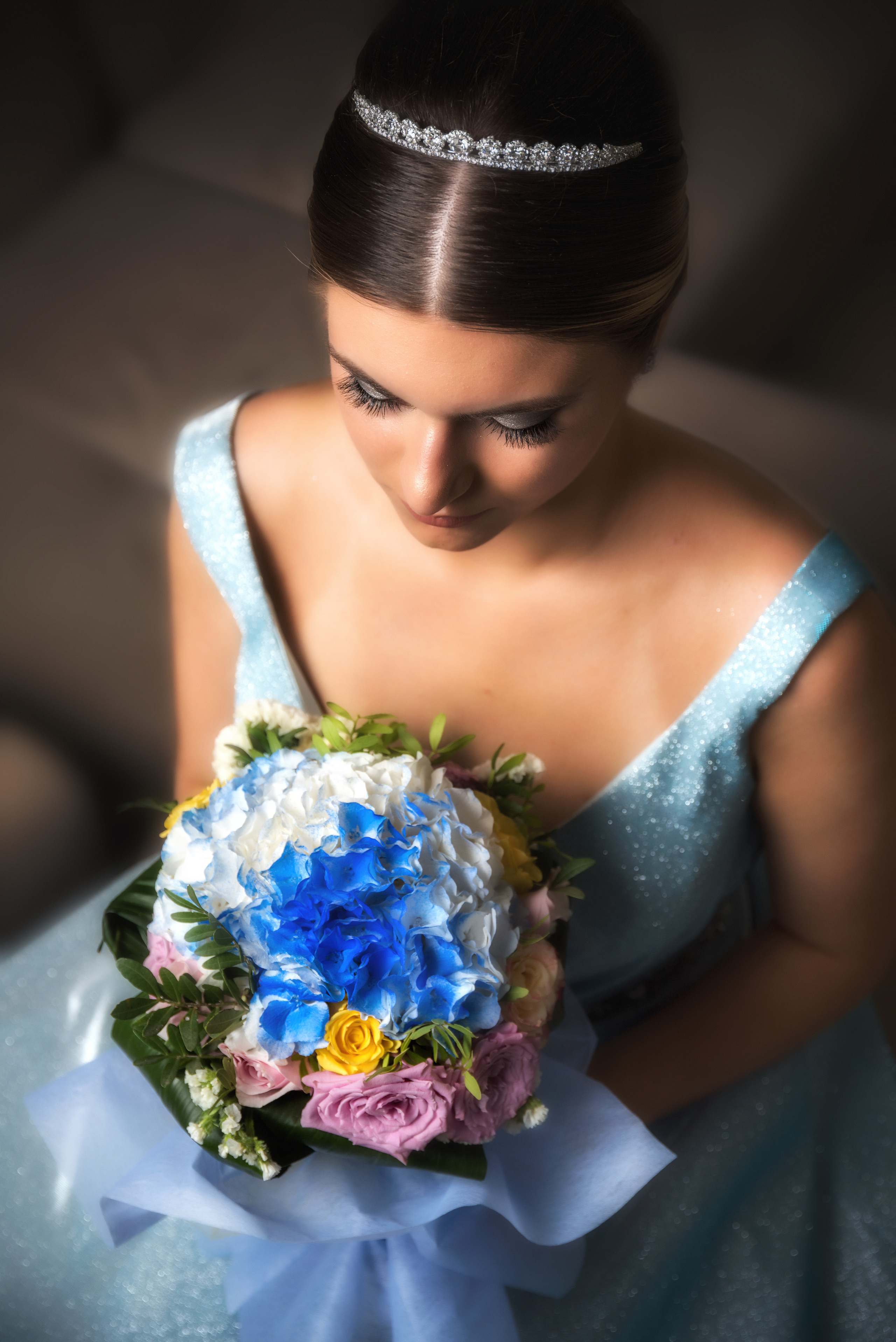 Giulia 18 anni. Sessione fotografica a casa. Fotografo di famiglia
