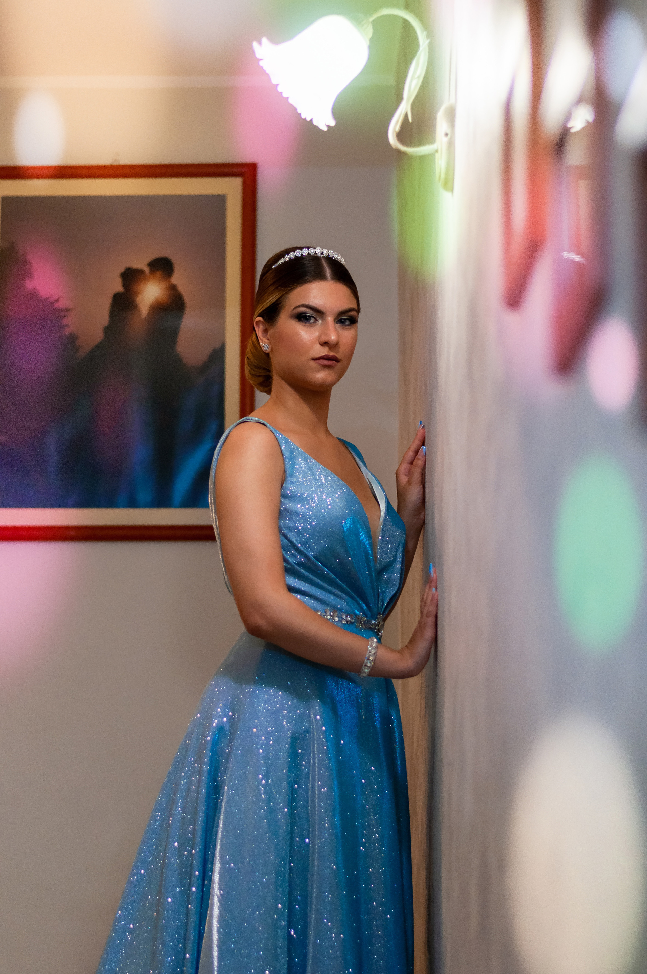 Giulia 18 anni. Sessione fotografica a casa. Fotografo di famiglia