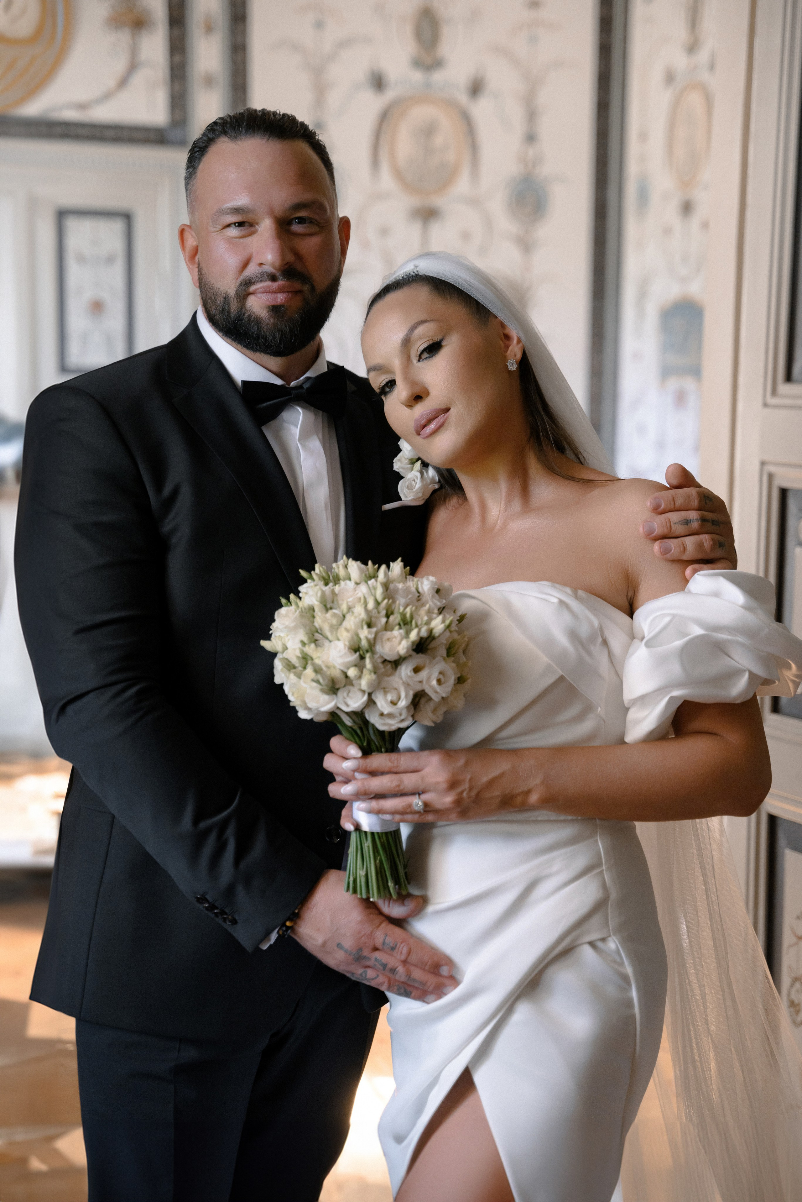 Paula i Marcin wesele w Pałacu Mała wieś 30.04.2024. Wedding photographer Warsaw and Europe