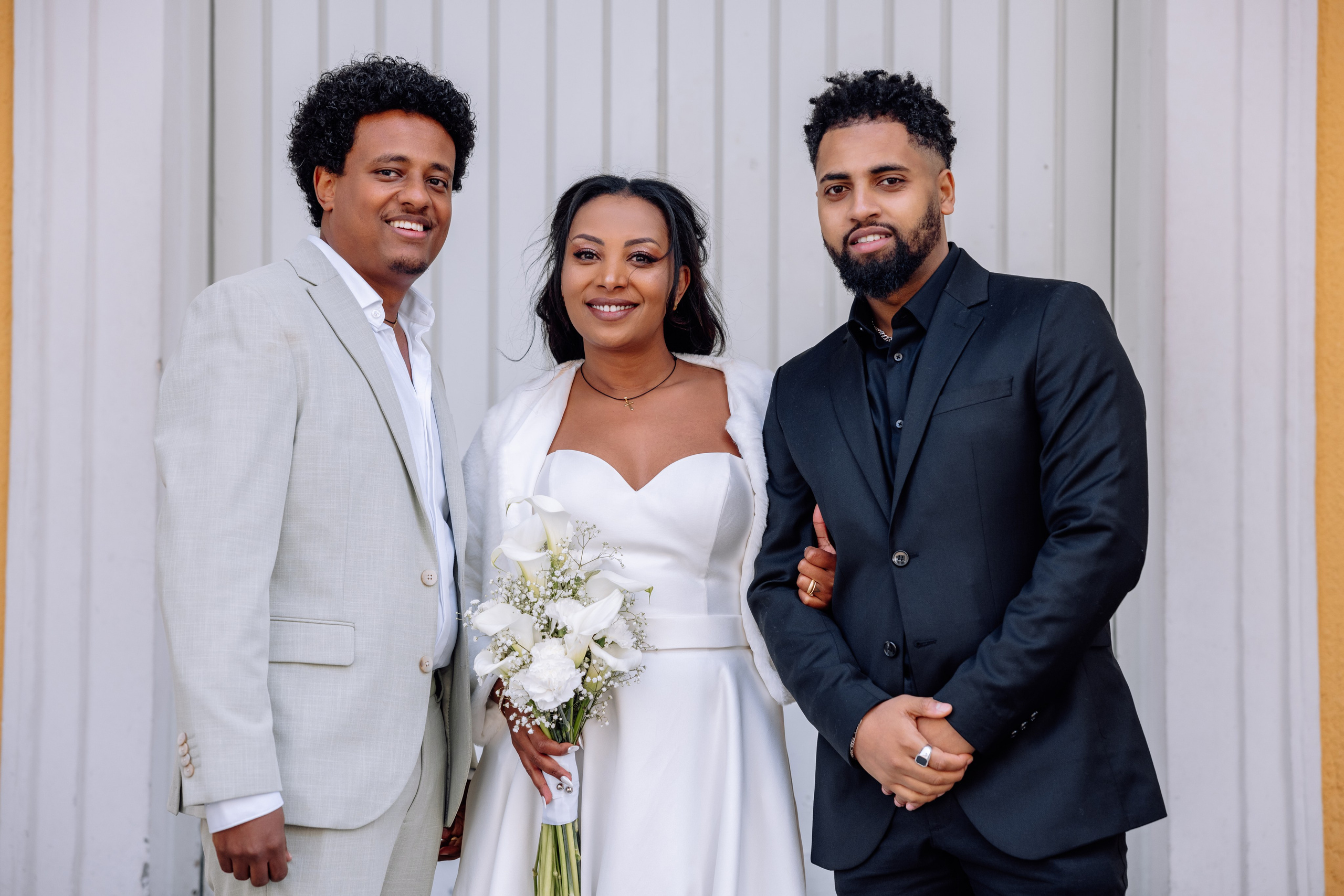 Äthiopische Hochzeit in der Mandlstrasse/Frühling 2025. Hochzeitsfotograf München Taufe Familienfotograf Tanja Mauke