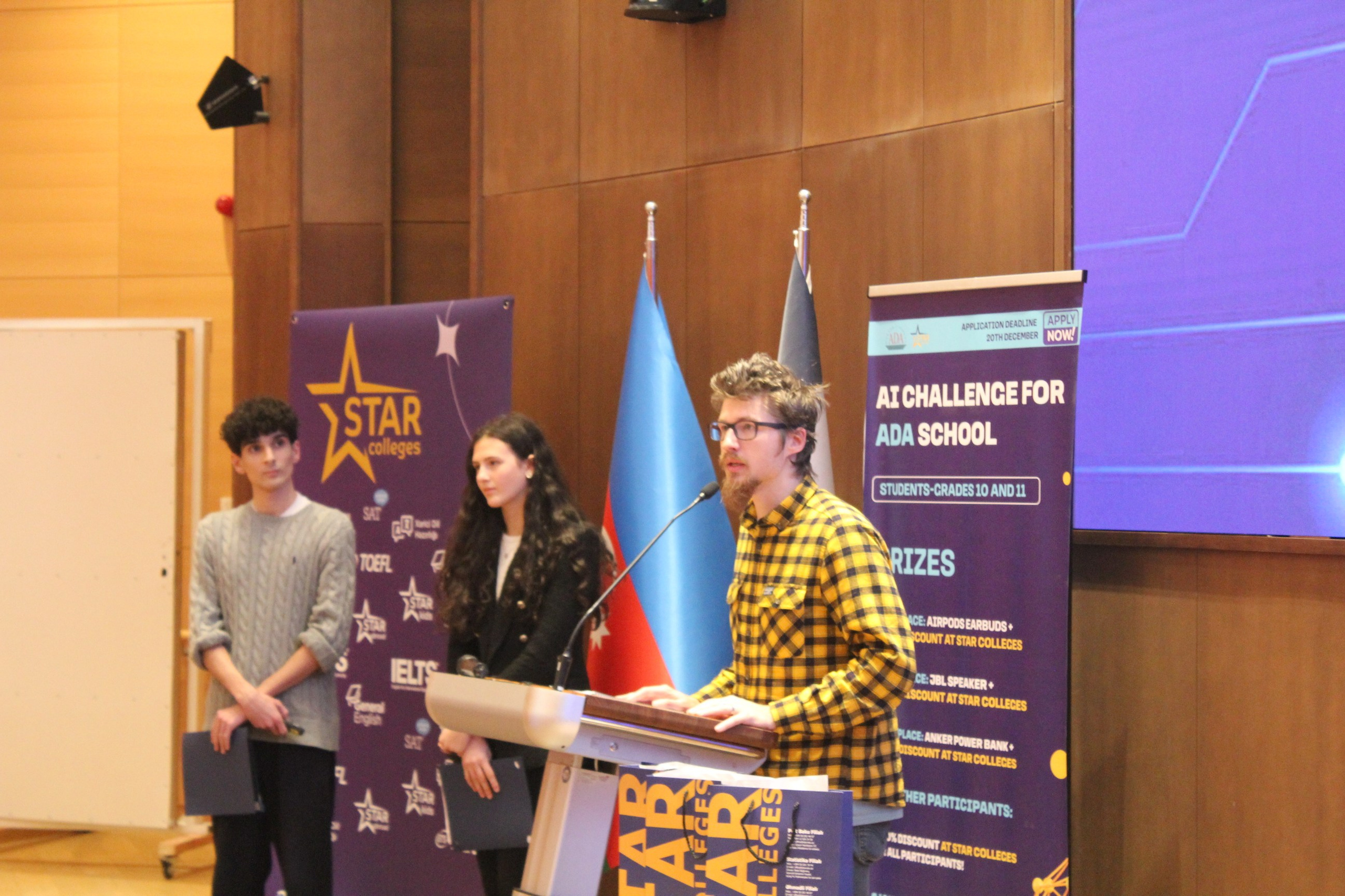 The Award Ceremony for the AI Olympiad — School Level (2024). IIMACS — The International Institute of Mathematics, AI & Computer Science