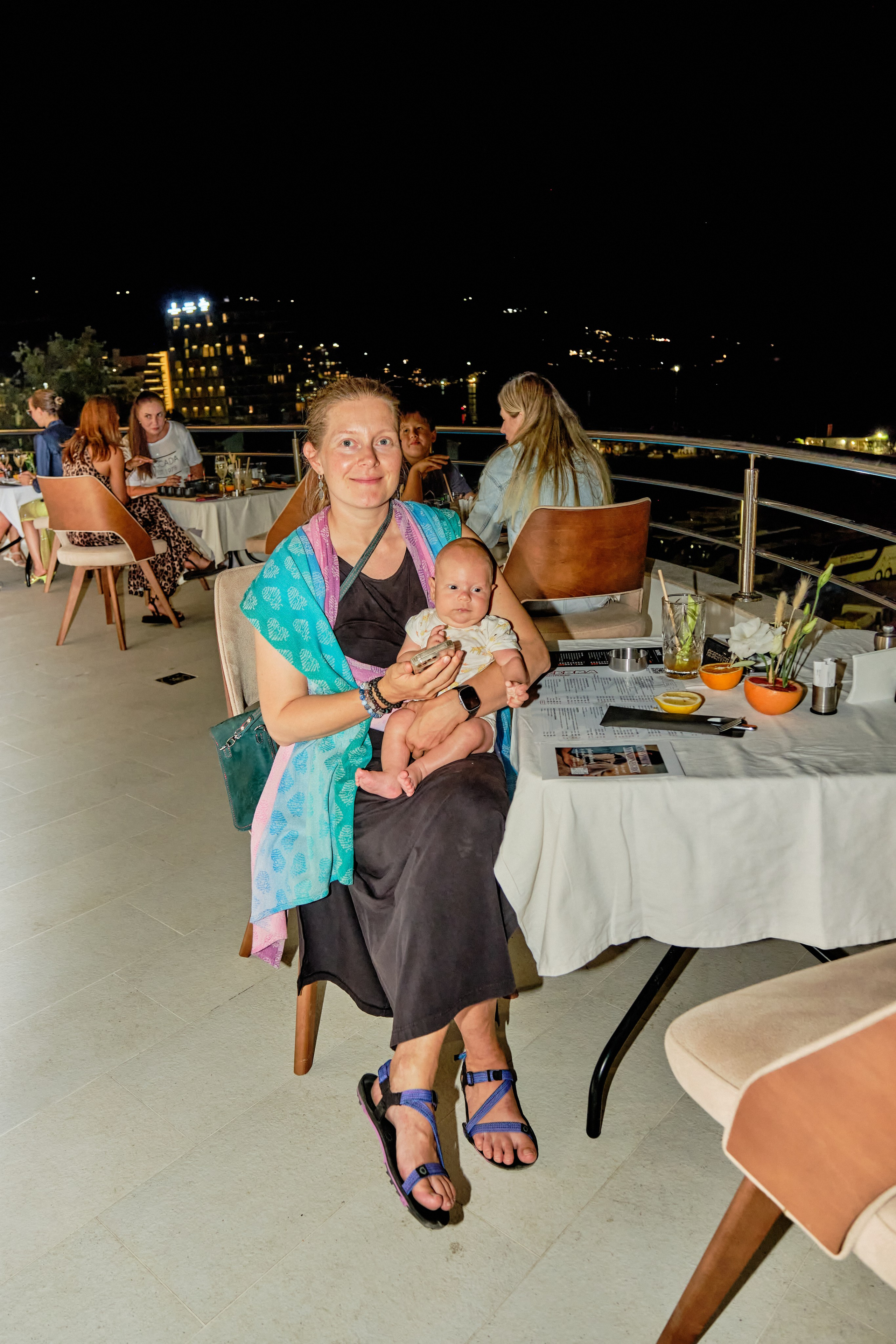 Photo report from the Zebra Restaurant’s birthday celebration. Becici, Montenegro. Photographer, photo artist Alena Novgorodtseva