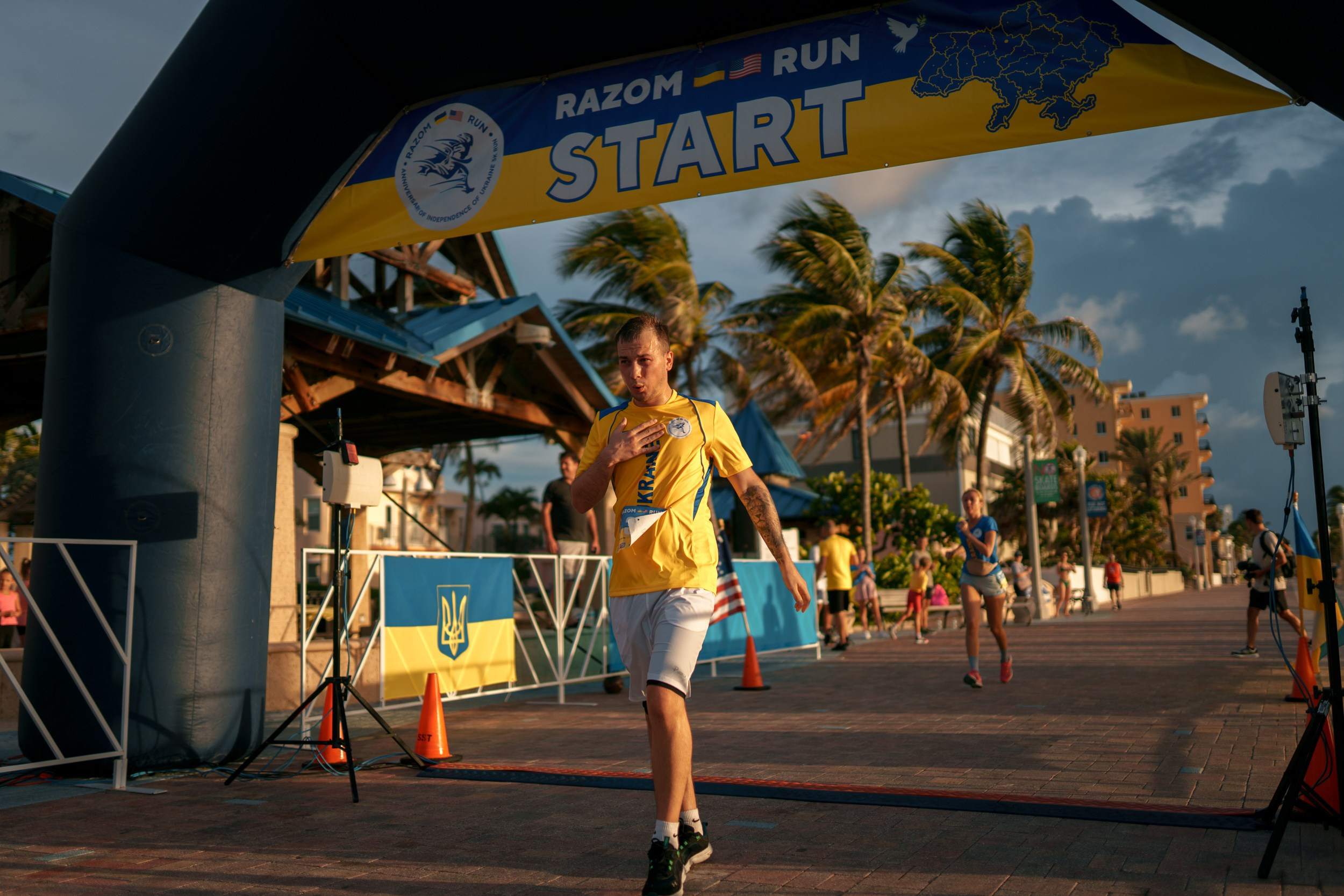 RAZOM RUN. ФОТОГРАФ ФЛОРИДА МАЙАМИ