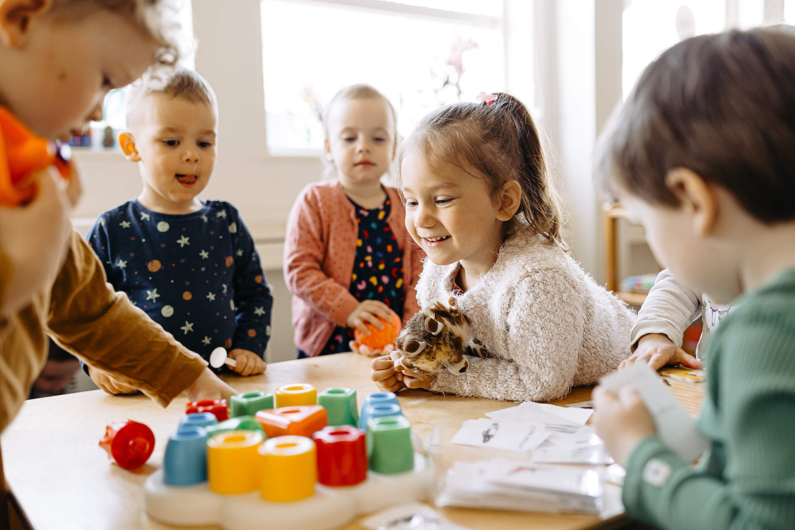 Bērnudārza grupas fotosesija