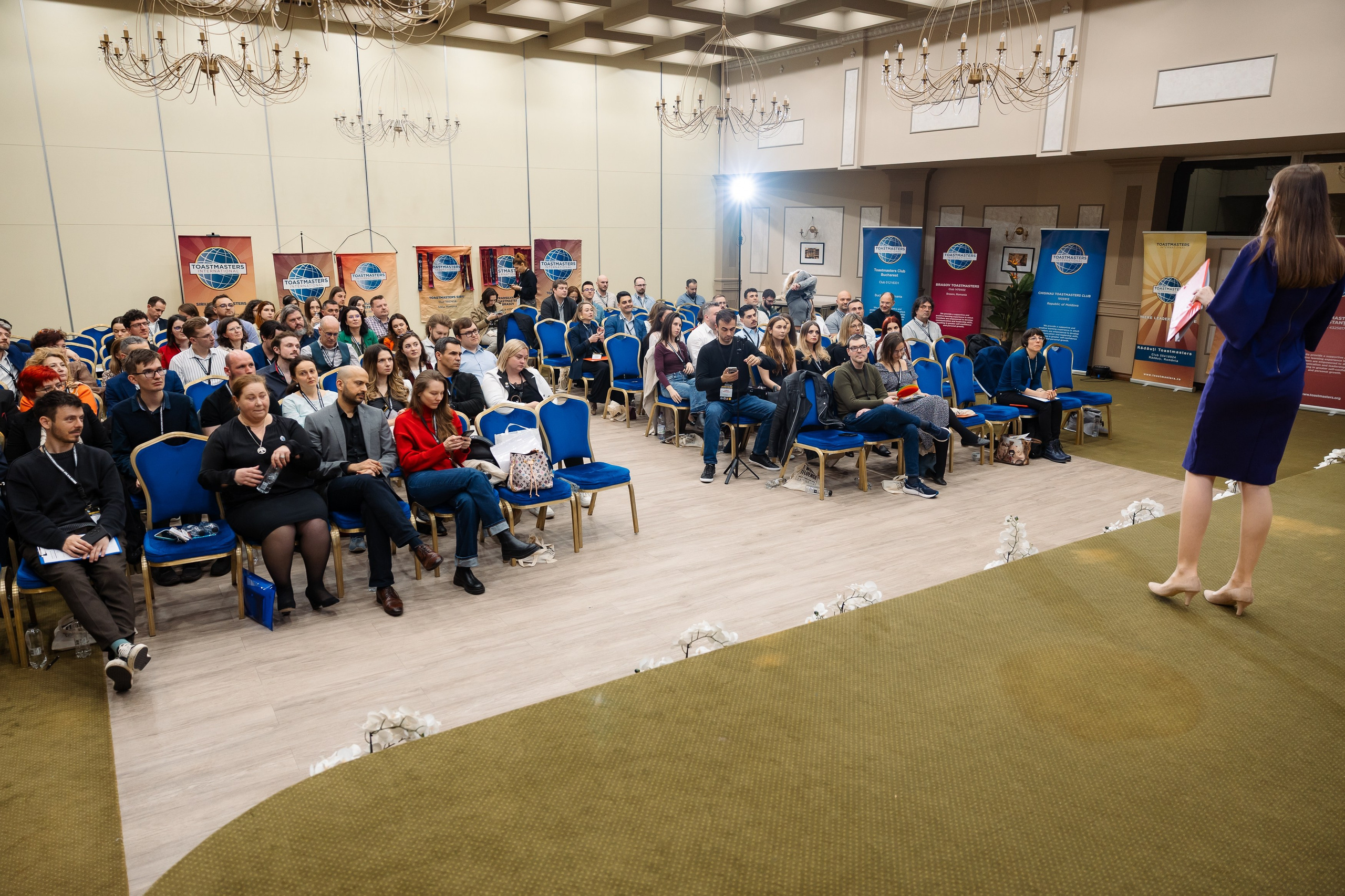 Toastmasters Conference. Marius Ciocan