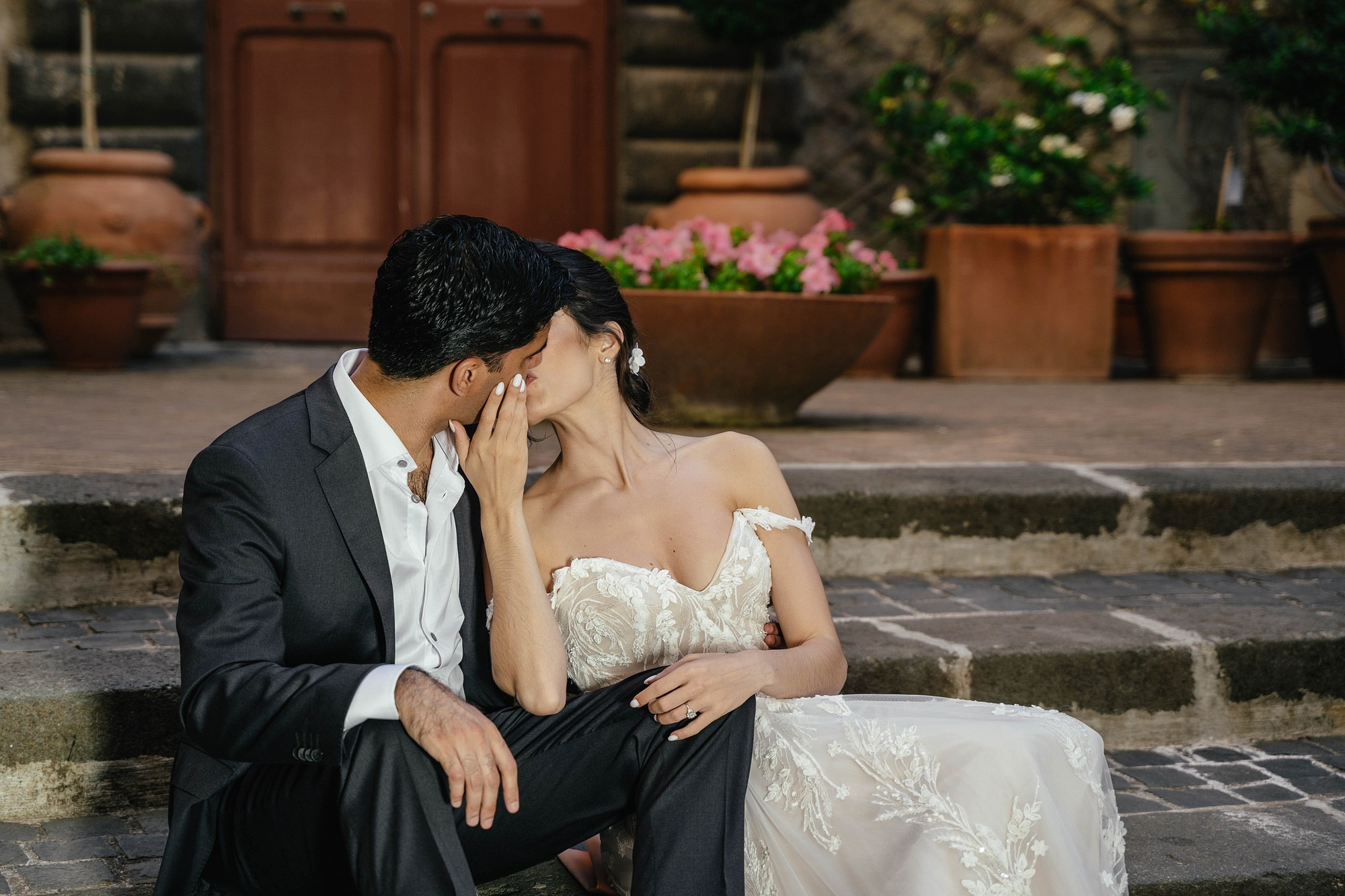 Wedding photoshoot in Braccian. Photographer in Italy Natalie Bero