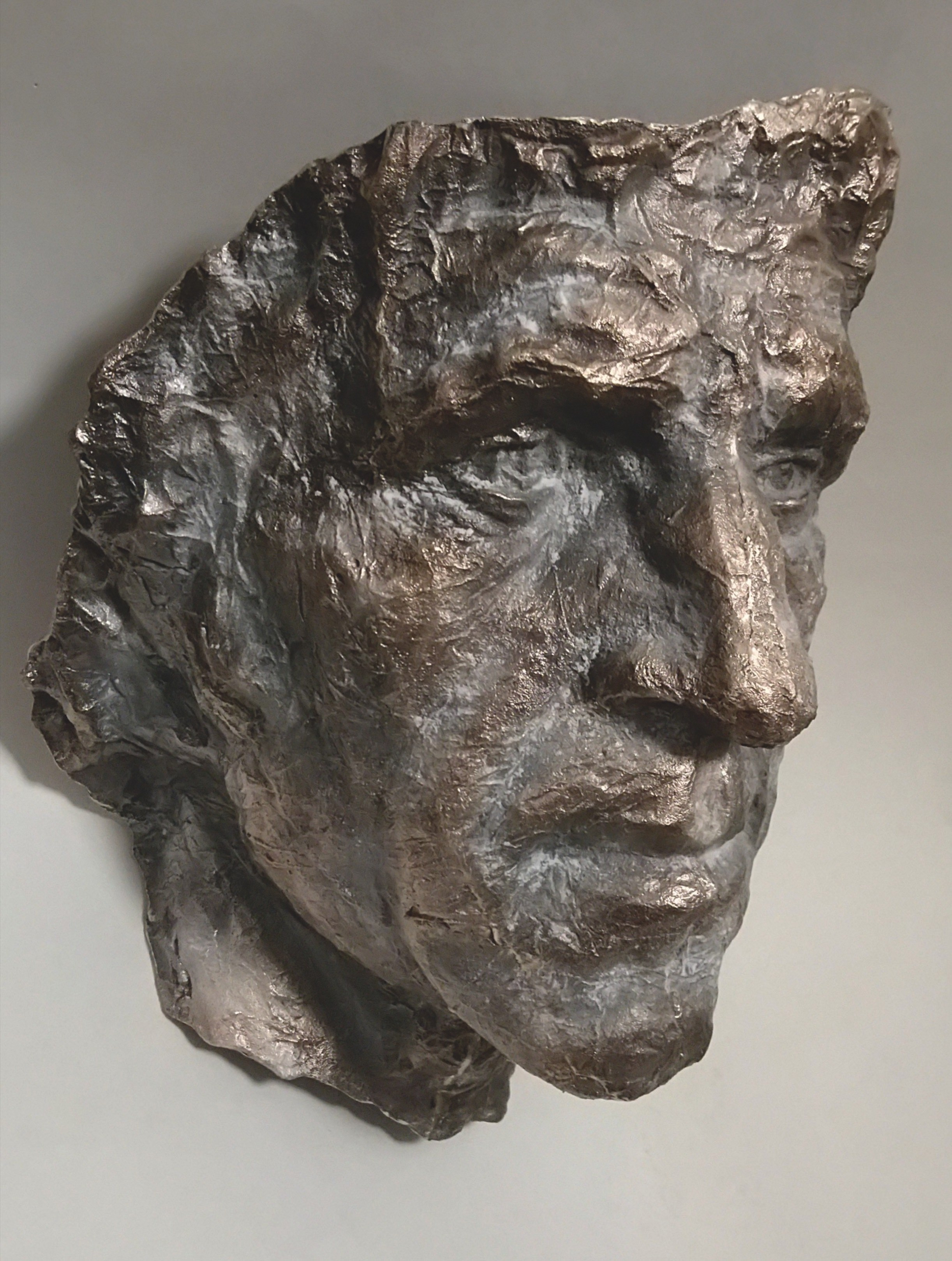 Высоцкий. 1997. Бронза тонированная