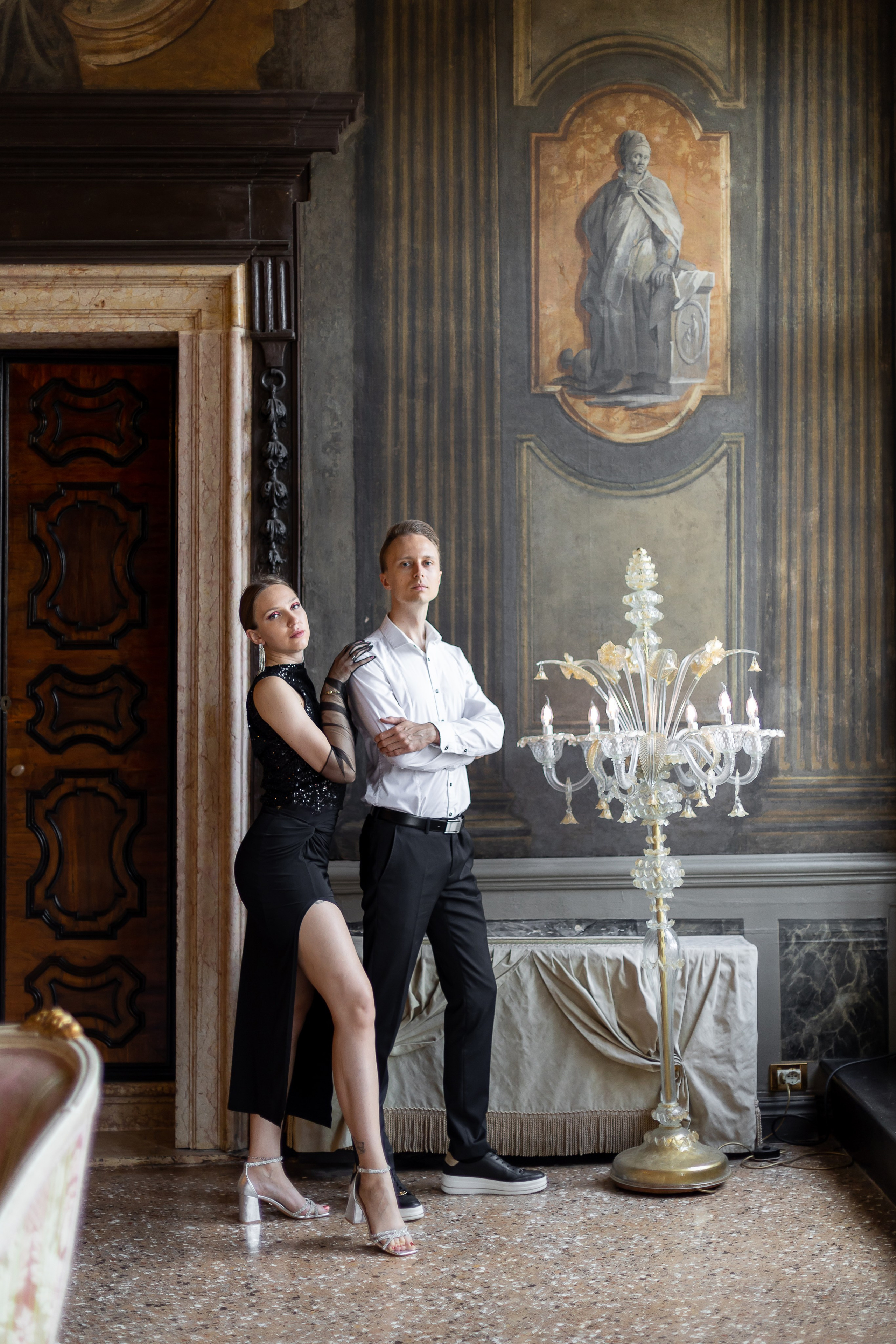 Love story in ancient palace