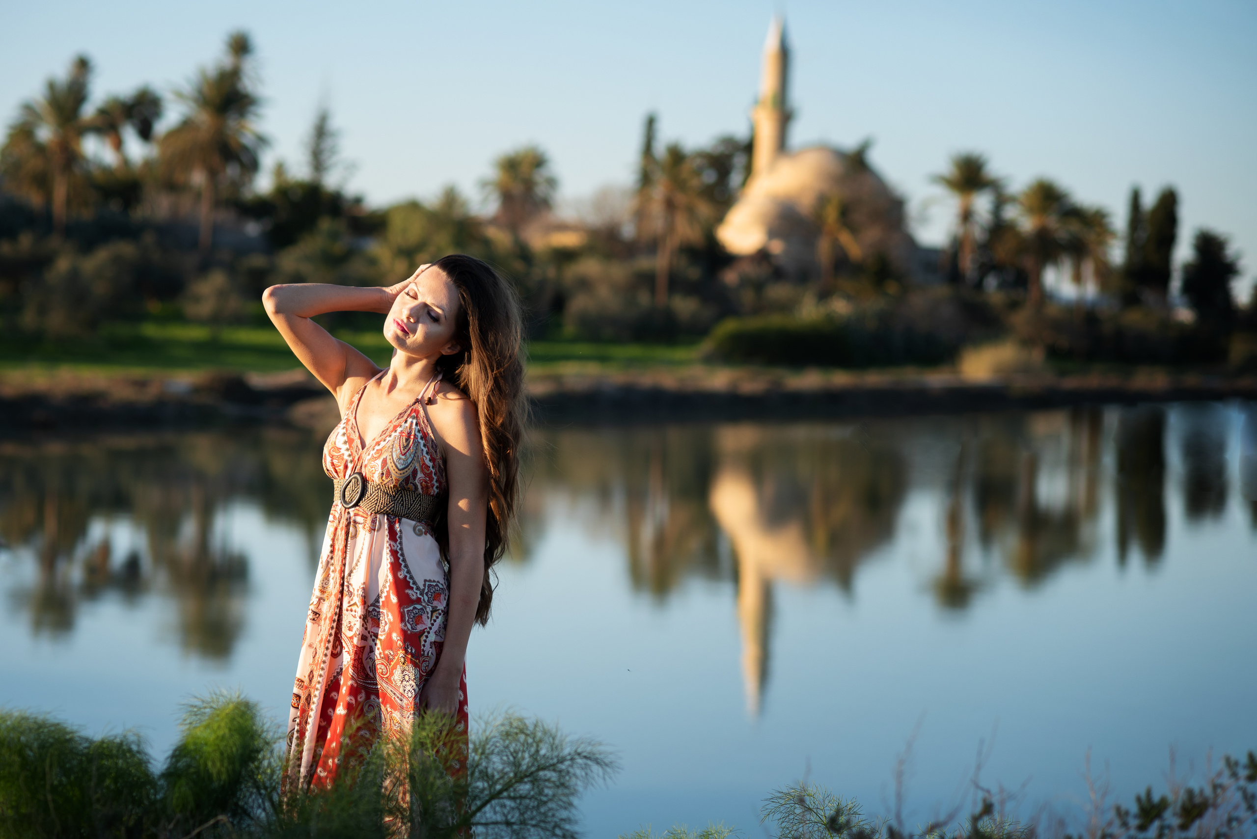 Зимняя Кипрская фотосессия с Анастасией. Семейный и детский фотограф на Кипре Hanna Pinchuk