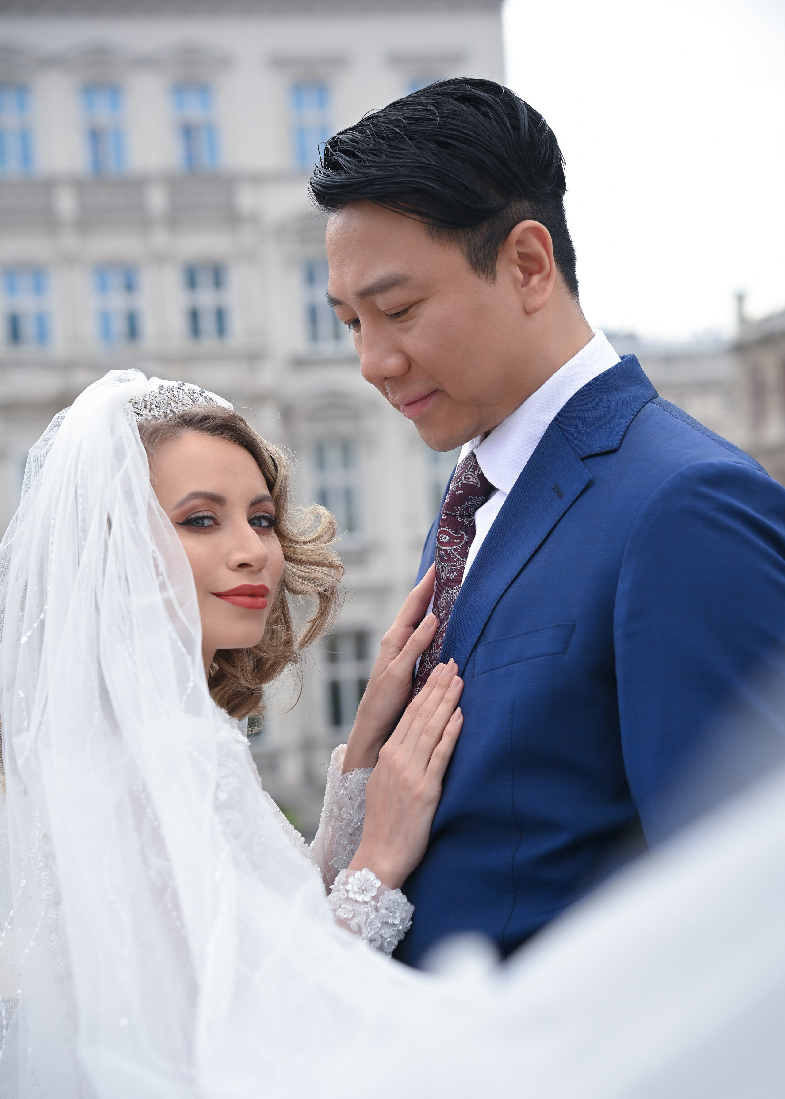 Jin & Diana in Vienna. Photo Vienna and Bratislava