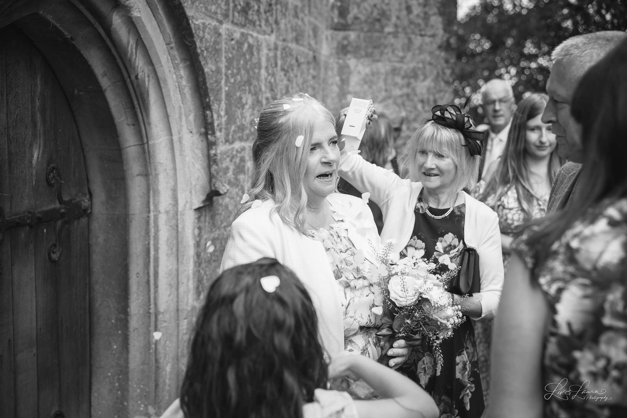 Church Wedding. Wedding and boudoir photography by Liv and Laura