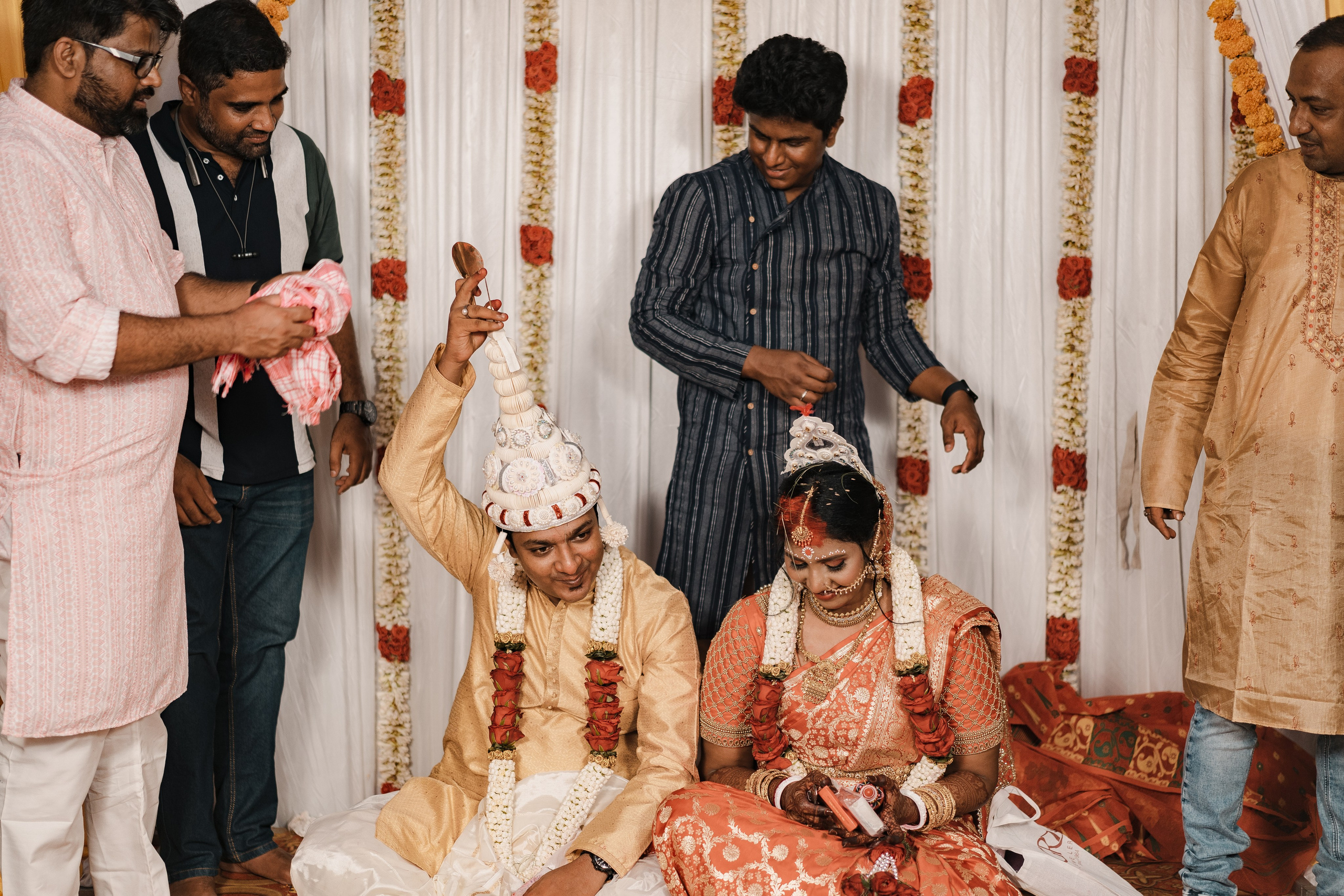 Sagaya & Rakesh. Agam Vizha