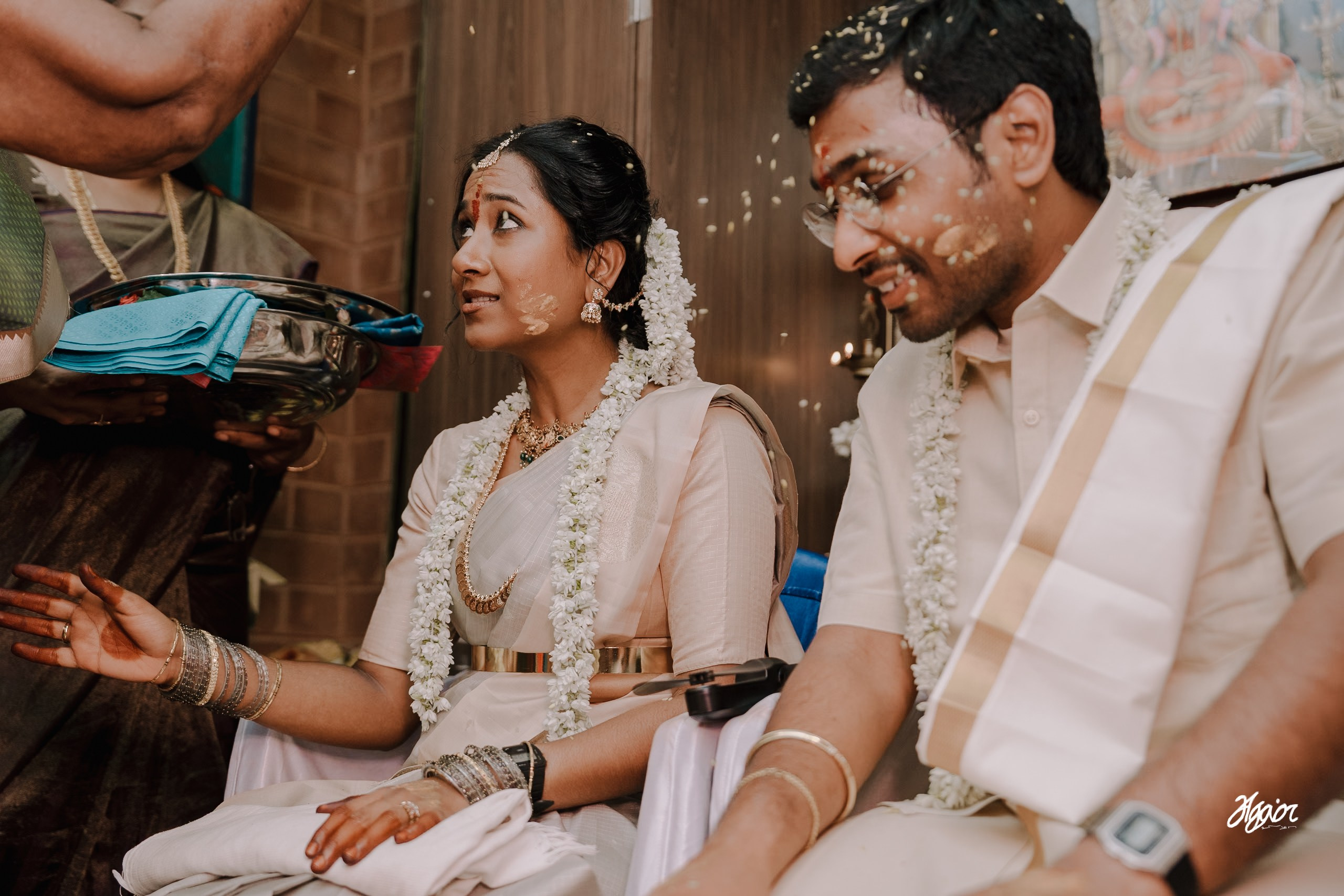 Wedding documentary photography in Pondicherry. Agam Vizha