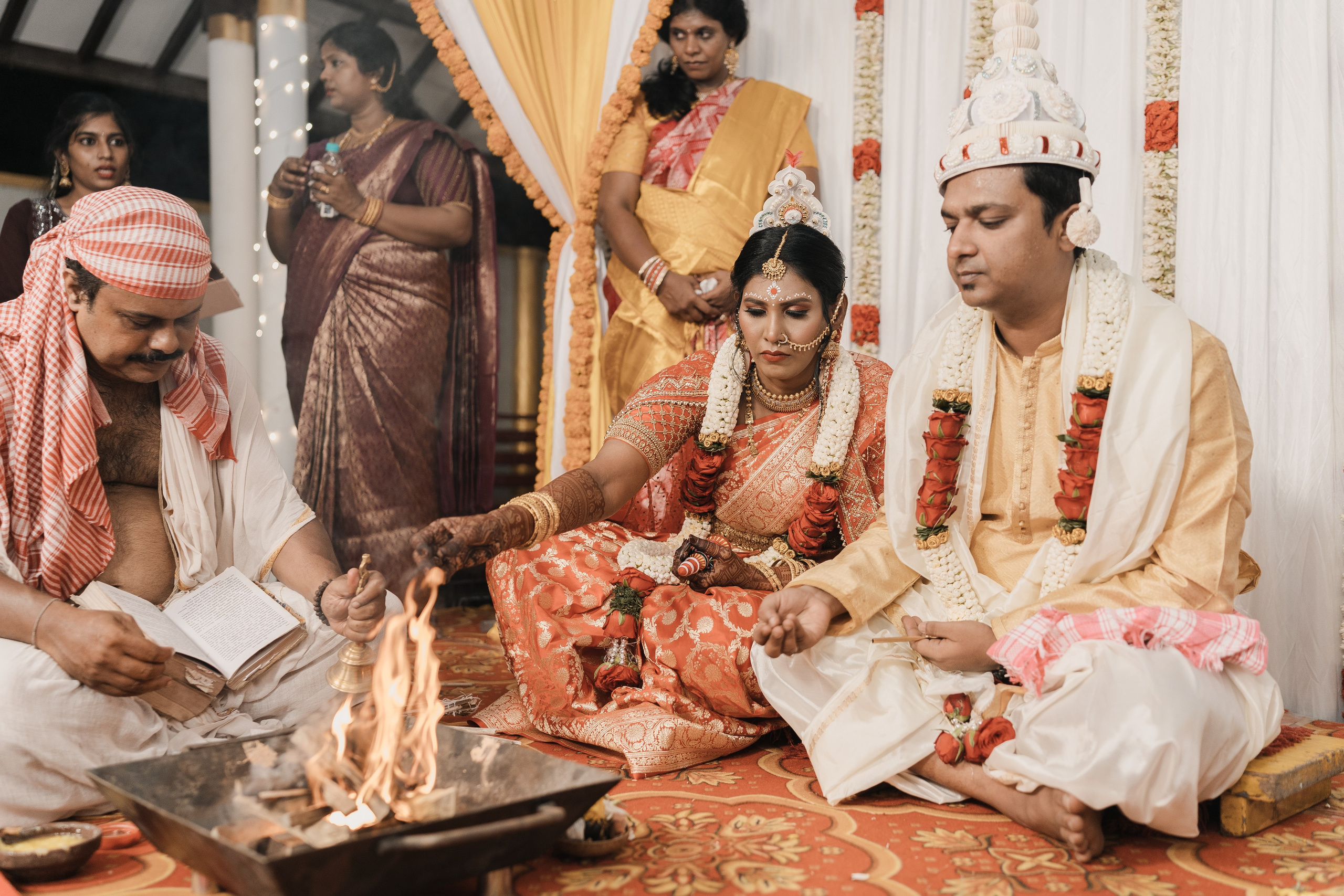 Sagaya & Rakesh. Agam Vizha