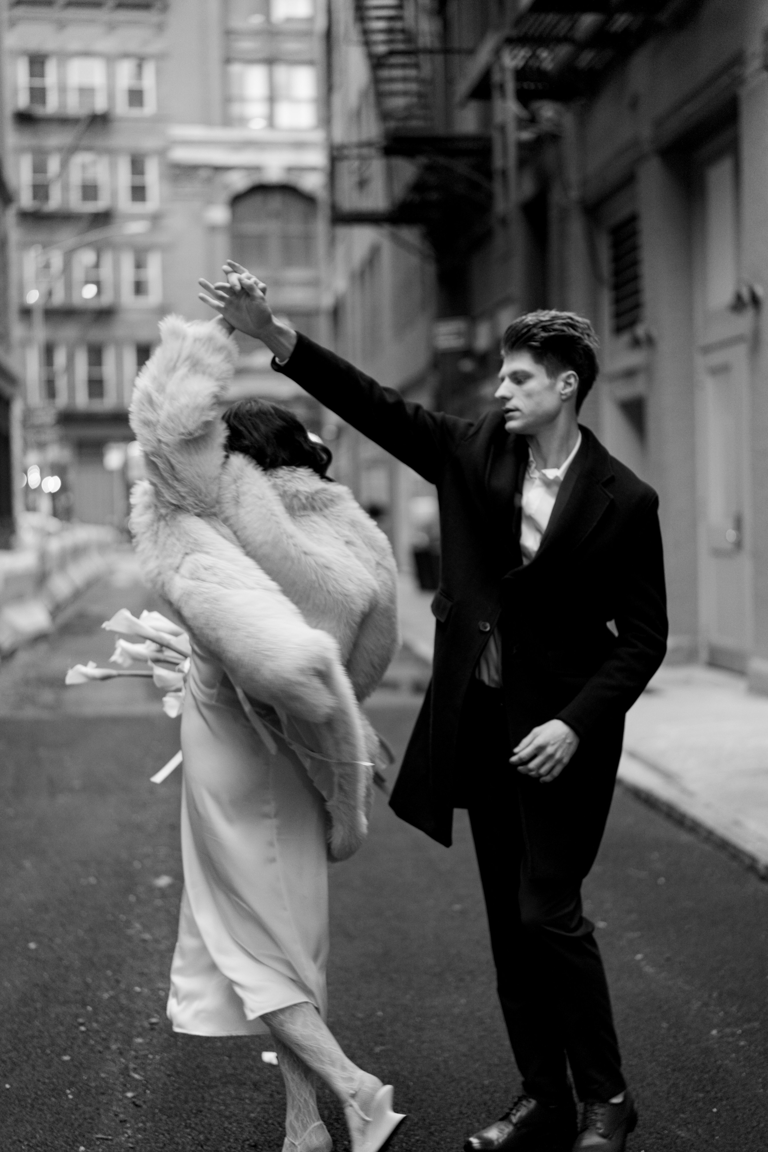 Alina and Dan’s Bold and Stylish Engagement Shoot. Wedding photographer and videographer New York | New Jersey