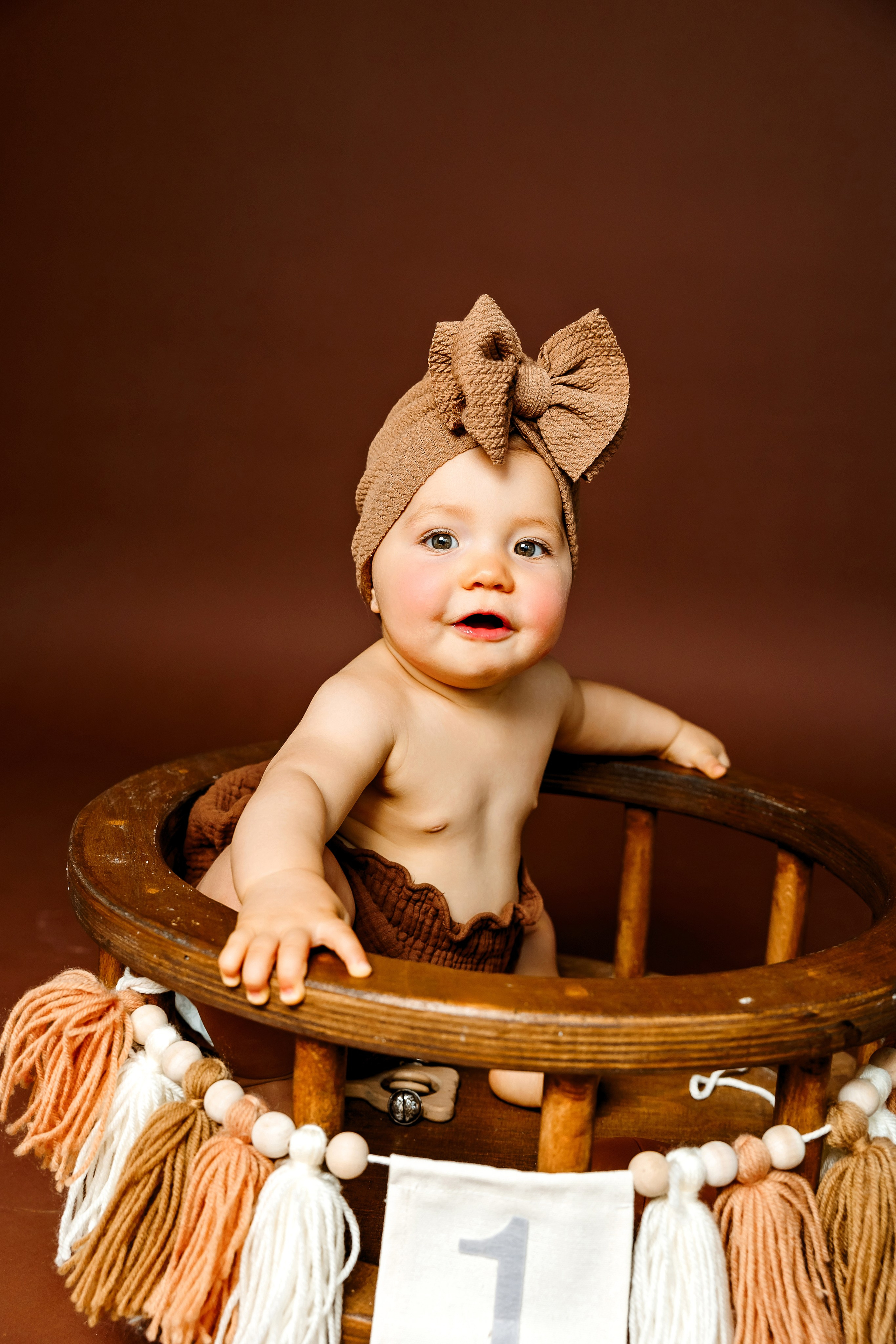 Фотосесия за първа годинка. Фотограф Ирина Йотова