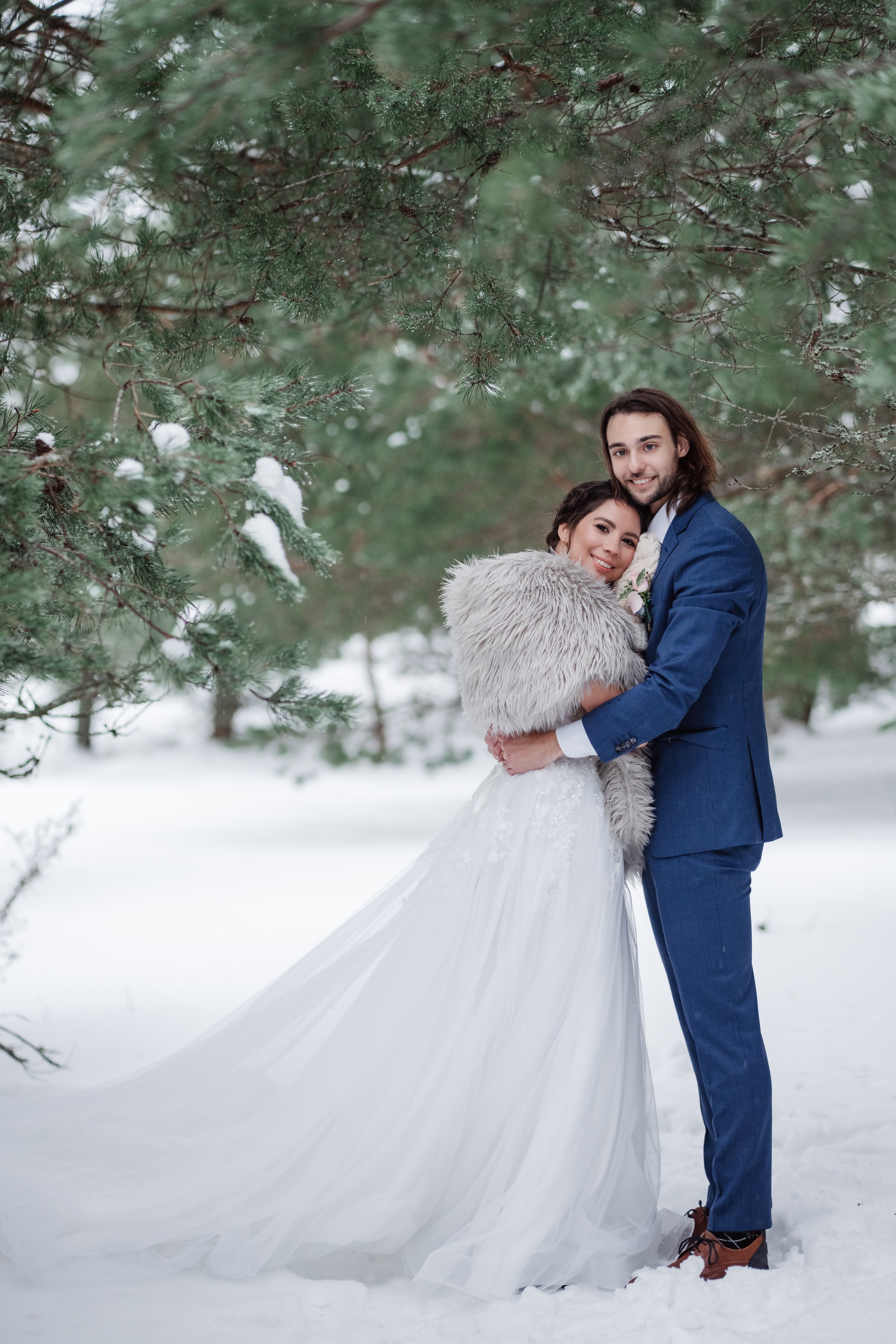 Winter bryllup. Bryllupsfotograf i hele Norge