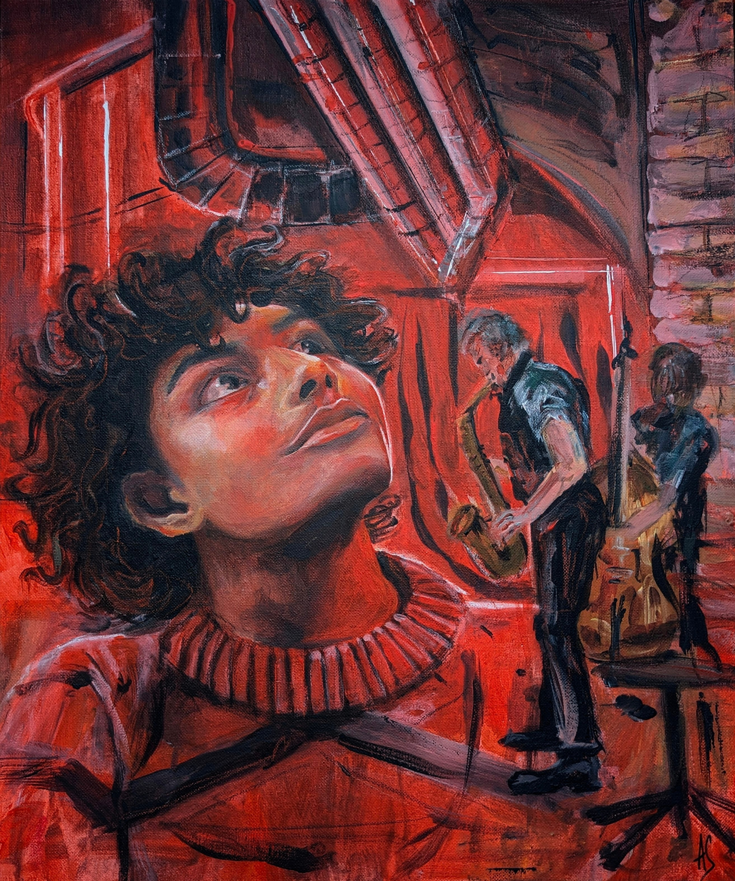 Abstraction. Angelina Sorokopud. Artist in Strasbourg