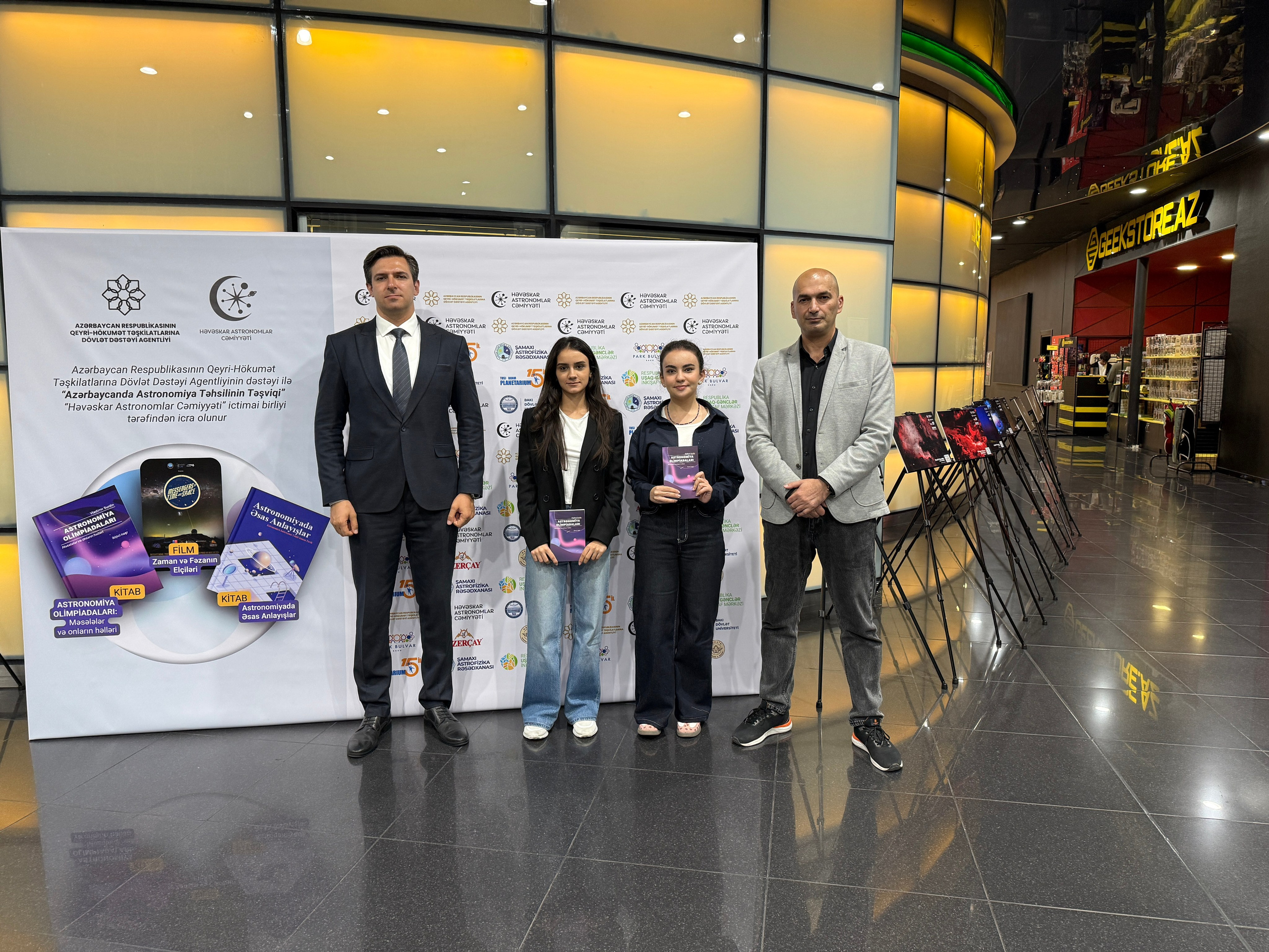“Astronomiya Olimpiadaları: Məsələlər və onların həlləri” kitabının təqdimatı!. Həvəskar Astronomlar Cəmiyyəti — Astronomy.az