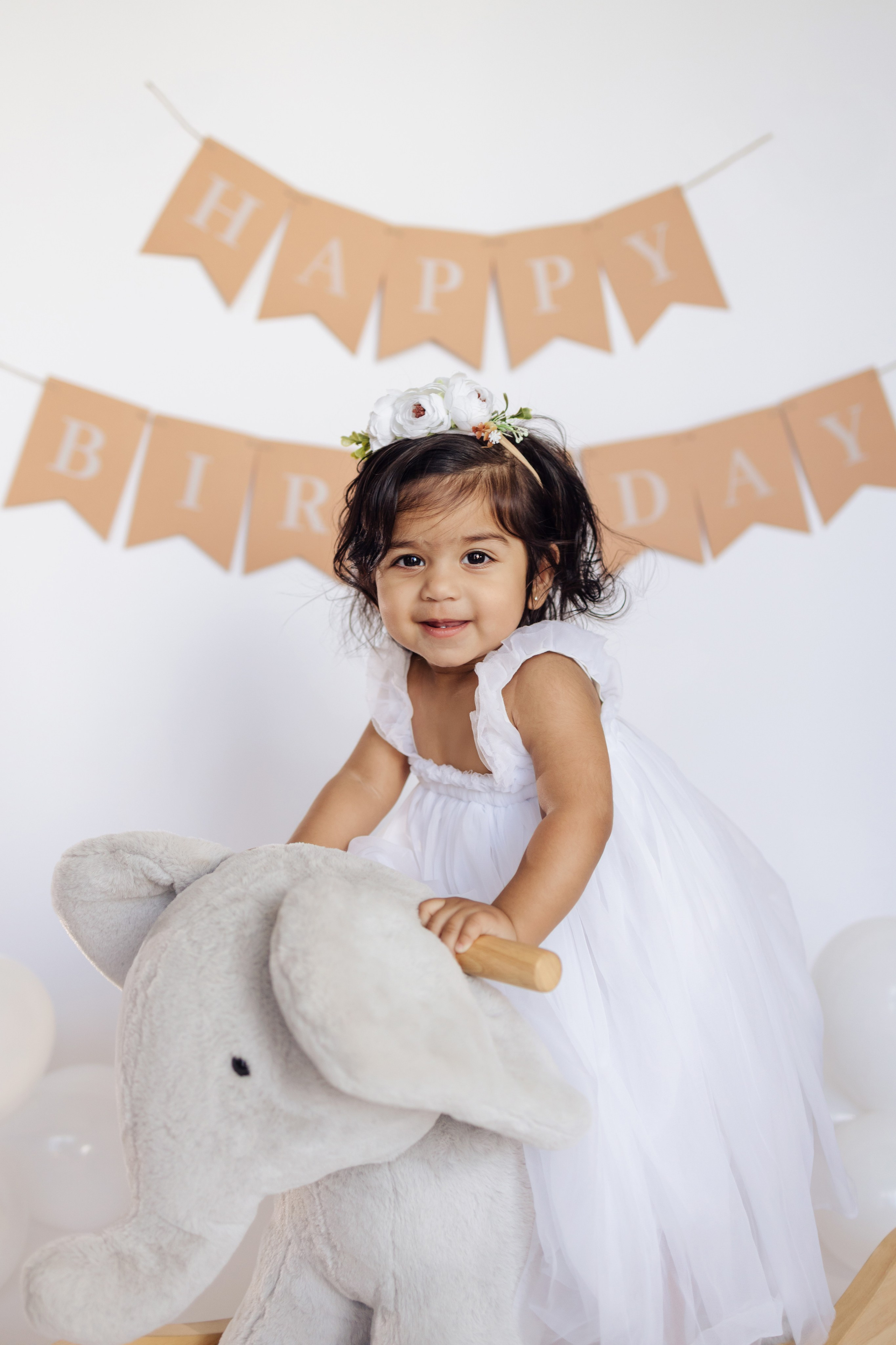 Portrait 1st Birthday. Family and Event photographer in Bay Area Elena Tiuriumina
