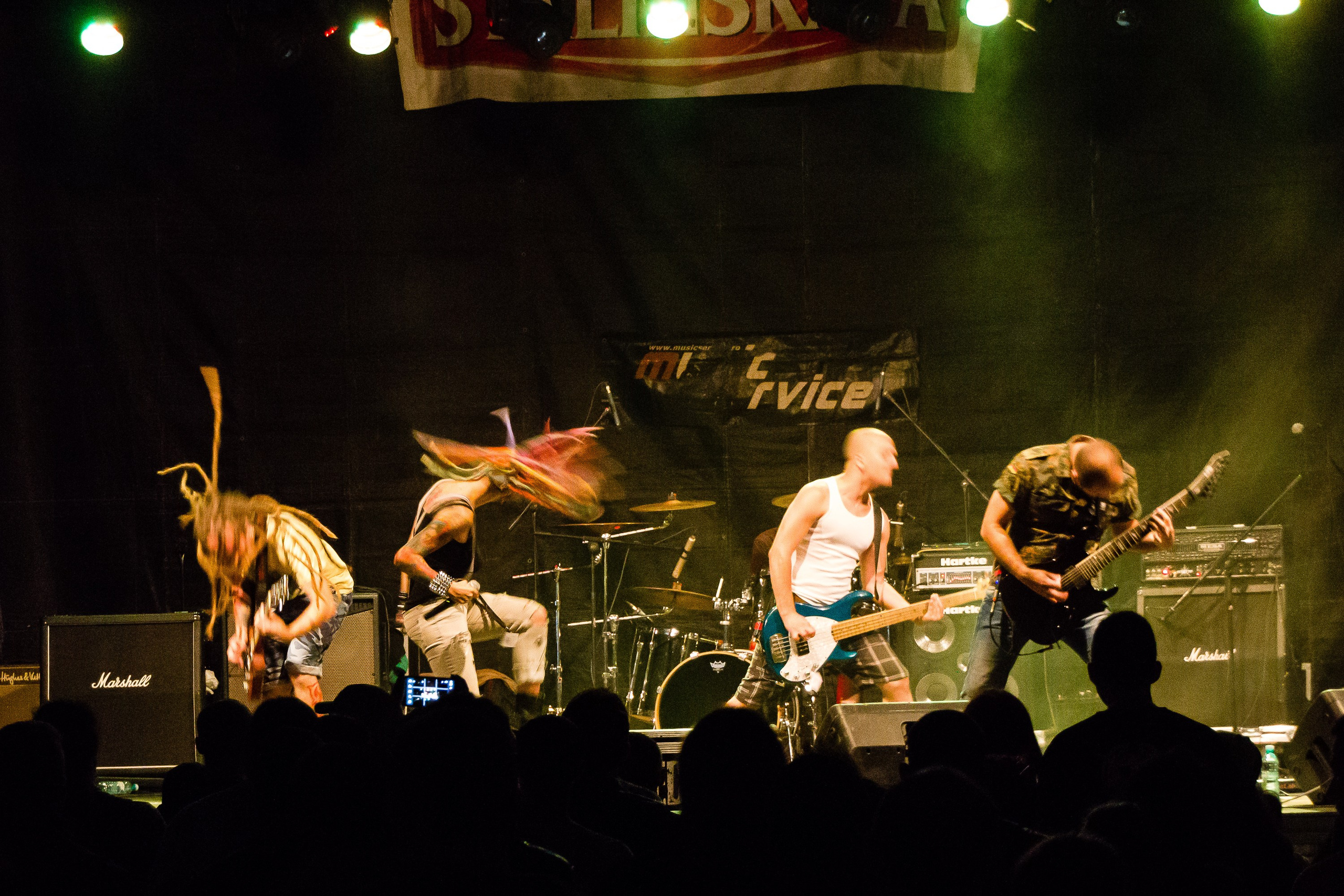 Infected Rain la Rocker’s Challenge, Sasca-Montană, 2013. Pagina principală