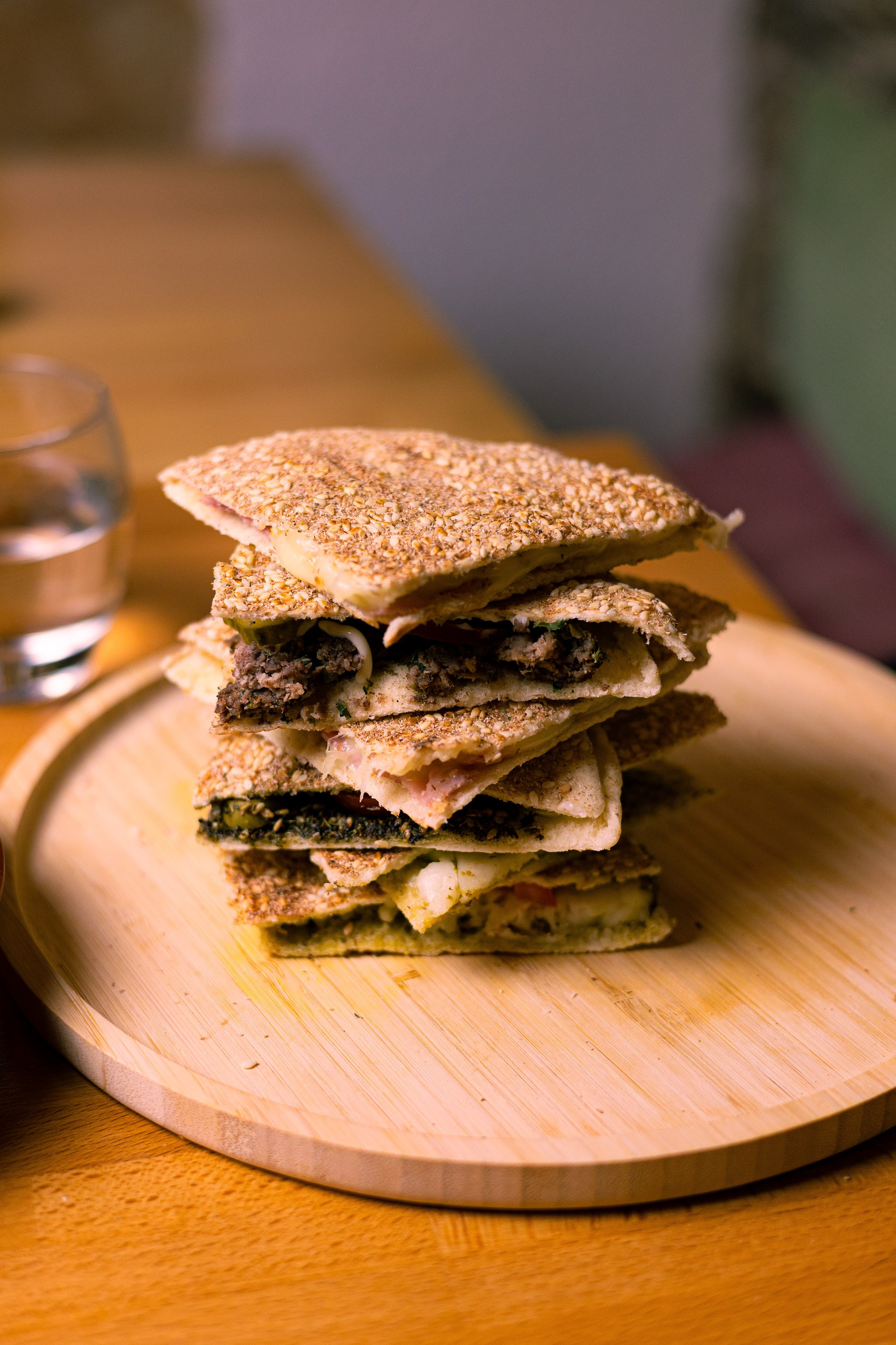 photographie culinaire sandwich fromage fondu plateau bois restaurant Loire-Atlantique