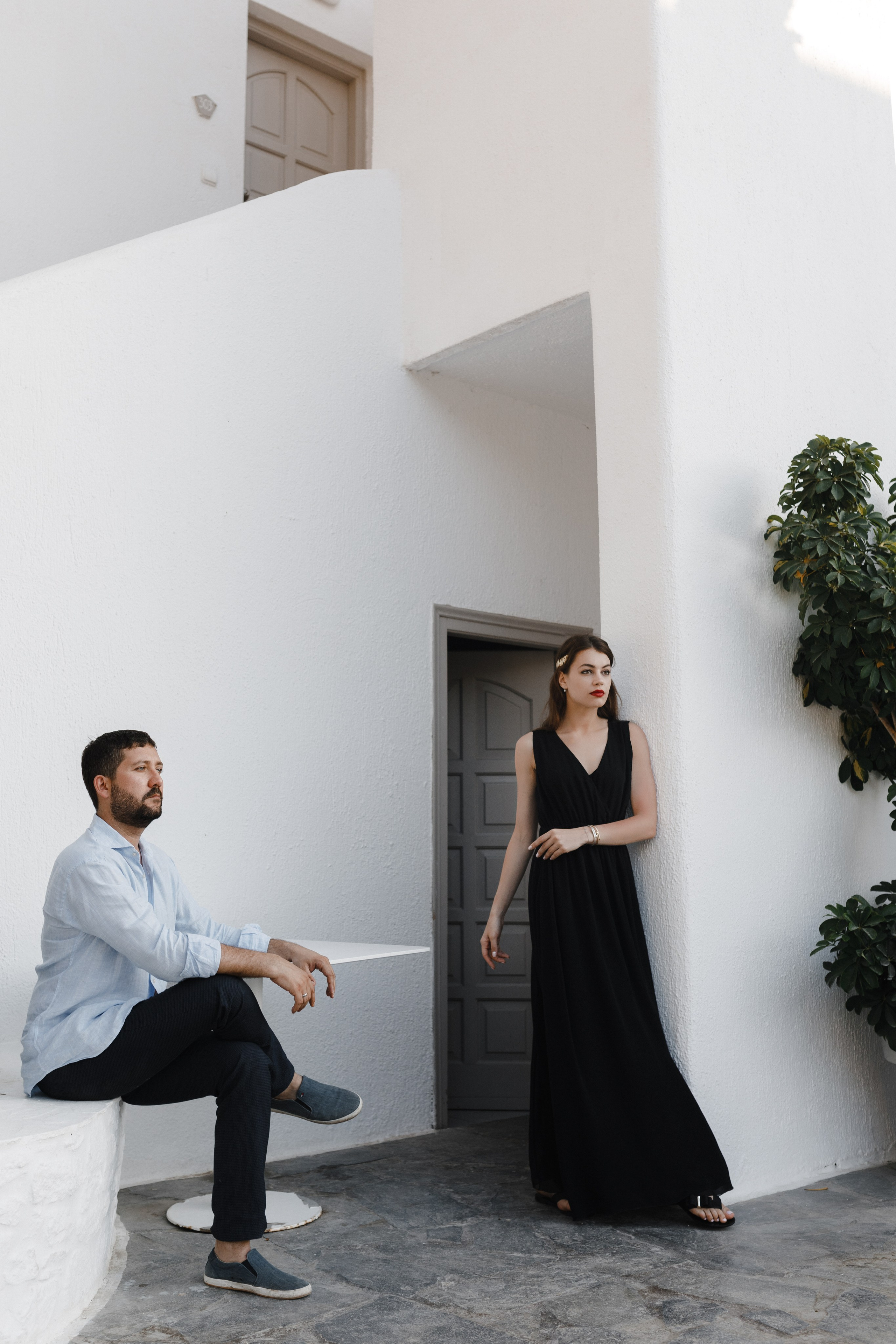 Ruslan & Nastya, Mykonos. Denny Savon — Photographer in Santorini | Weddings, Love Stories & Flying Dress