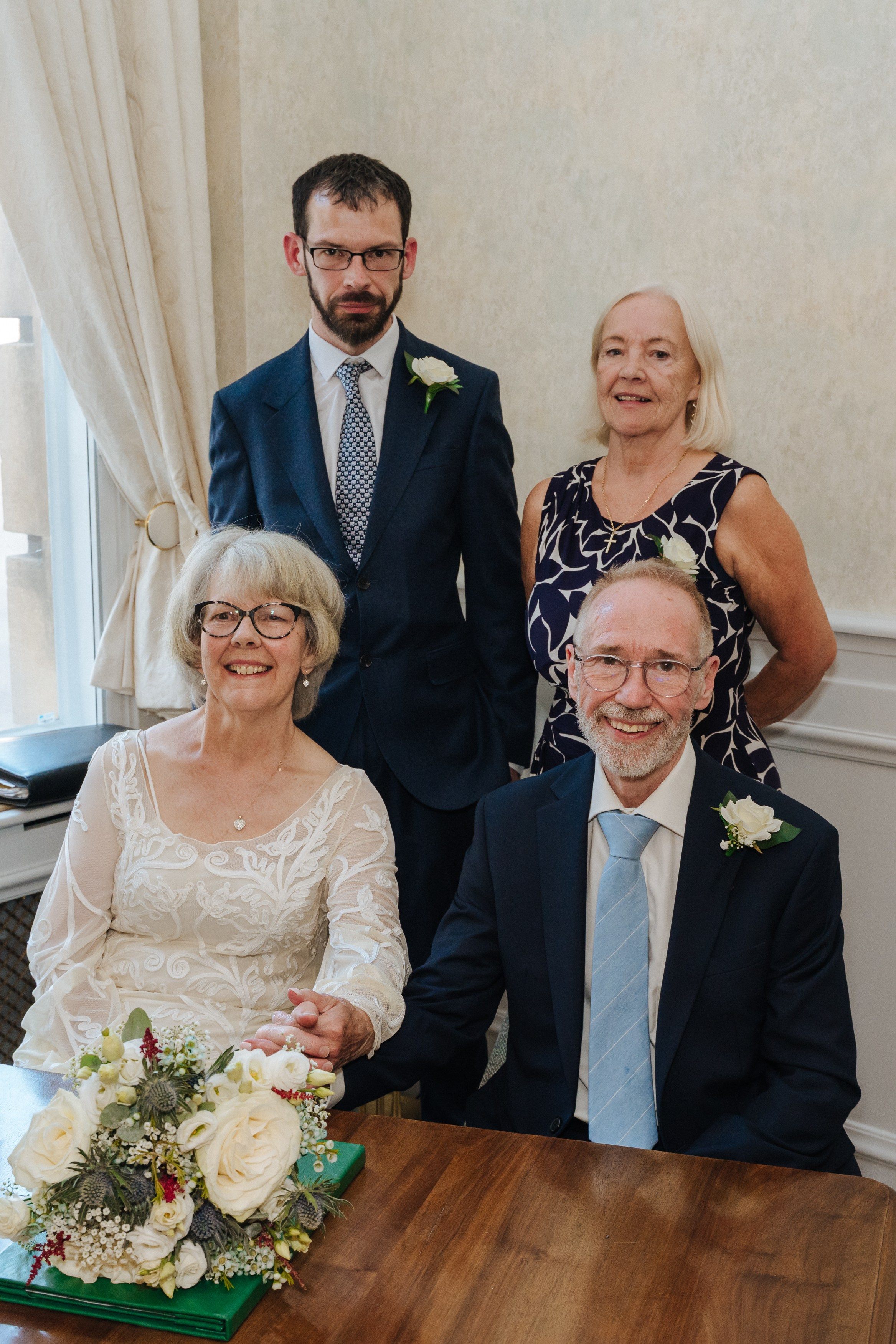 Civil ceremony wedding photos London